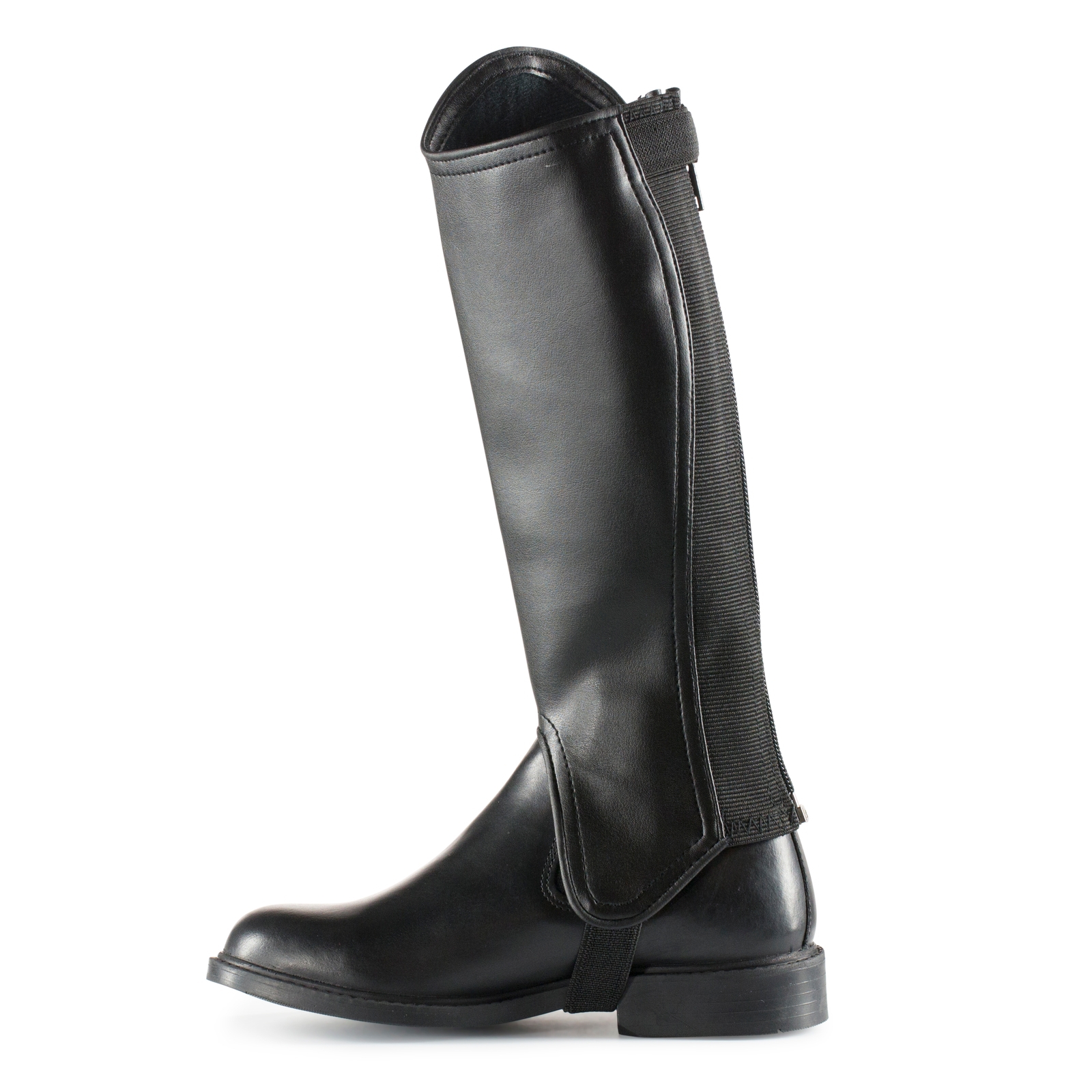 Czapsy dziecięce ze sk&oacute;ry PU Horze, z błyszczącą szlufką