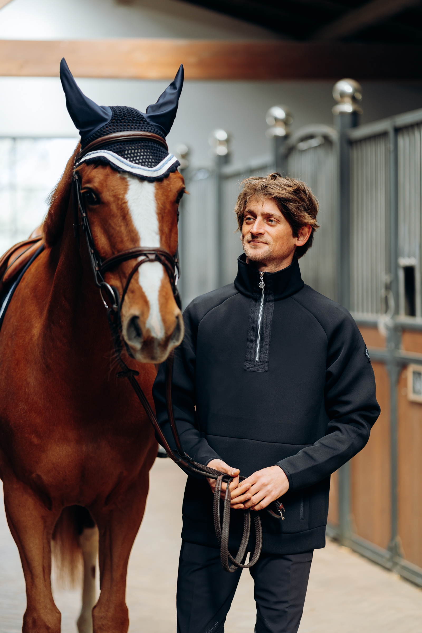 B Vertigo Nicolas Męska bluza z zapinanymi kieszeniami