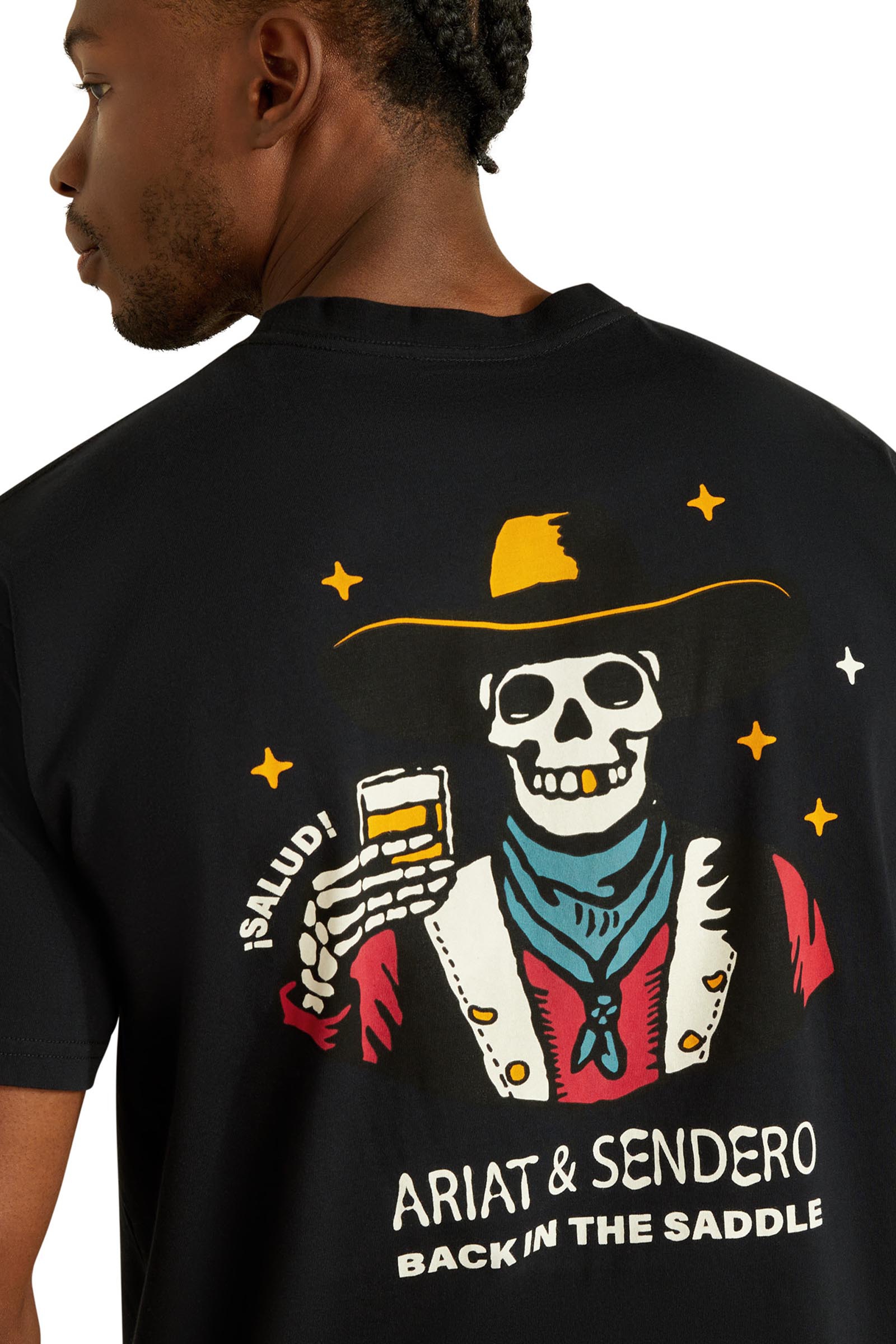 Ariat Sendero When Life Gives You Agaves Męski T-shirt