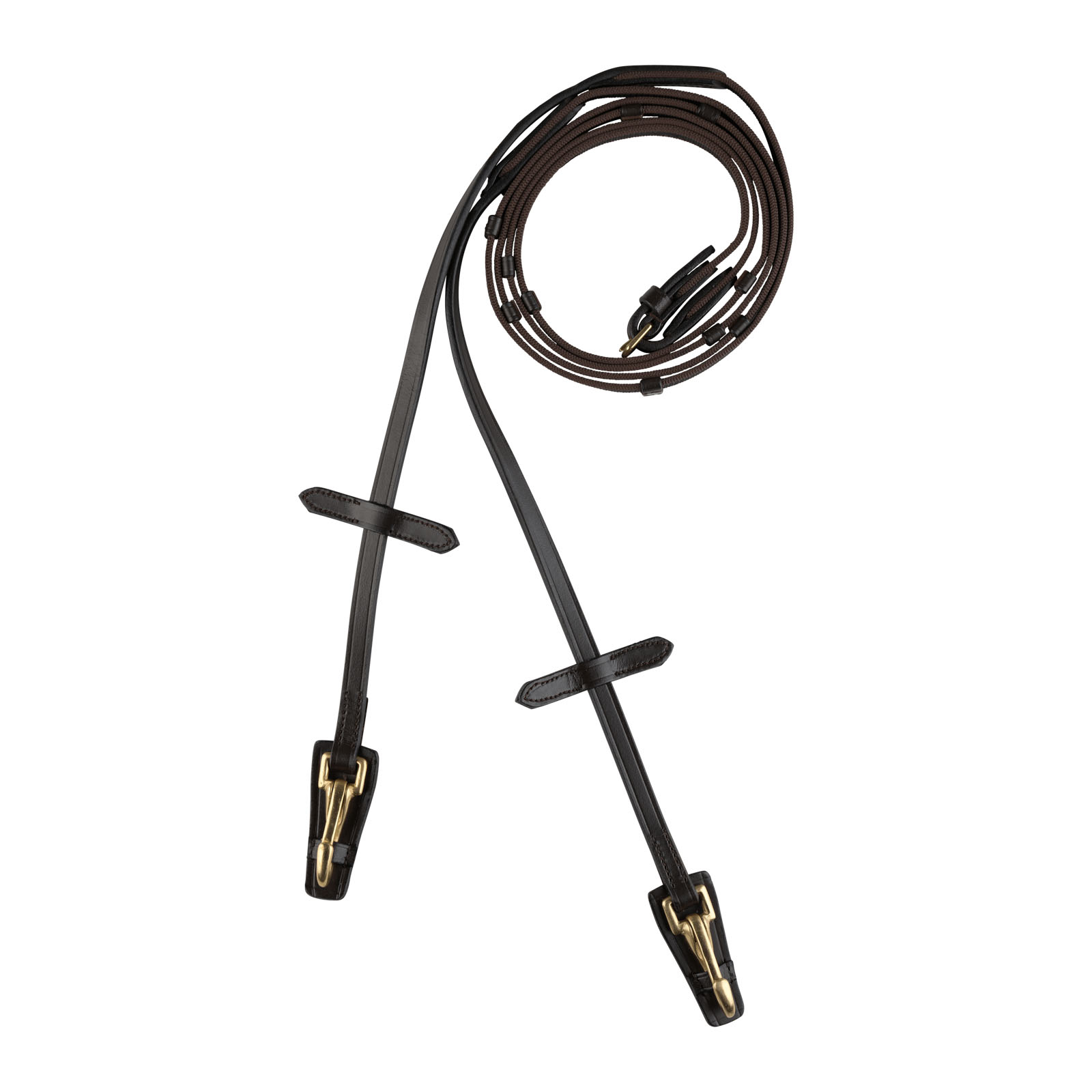 Dark Brown Wodze Horze Kerry z karabińczykami