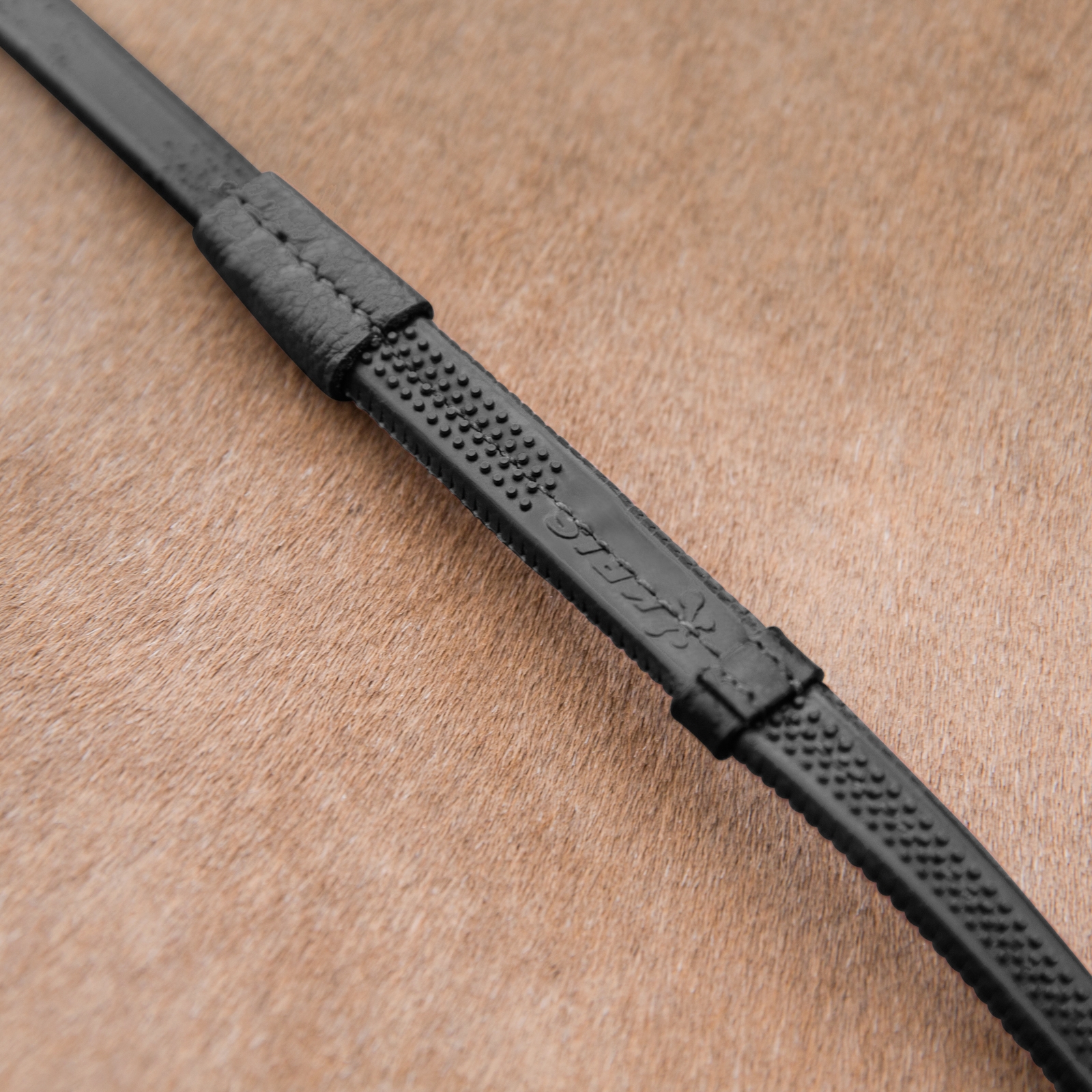 Wodze gumowe Horze Soft Grip ze stoperami