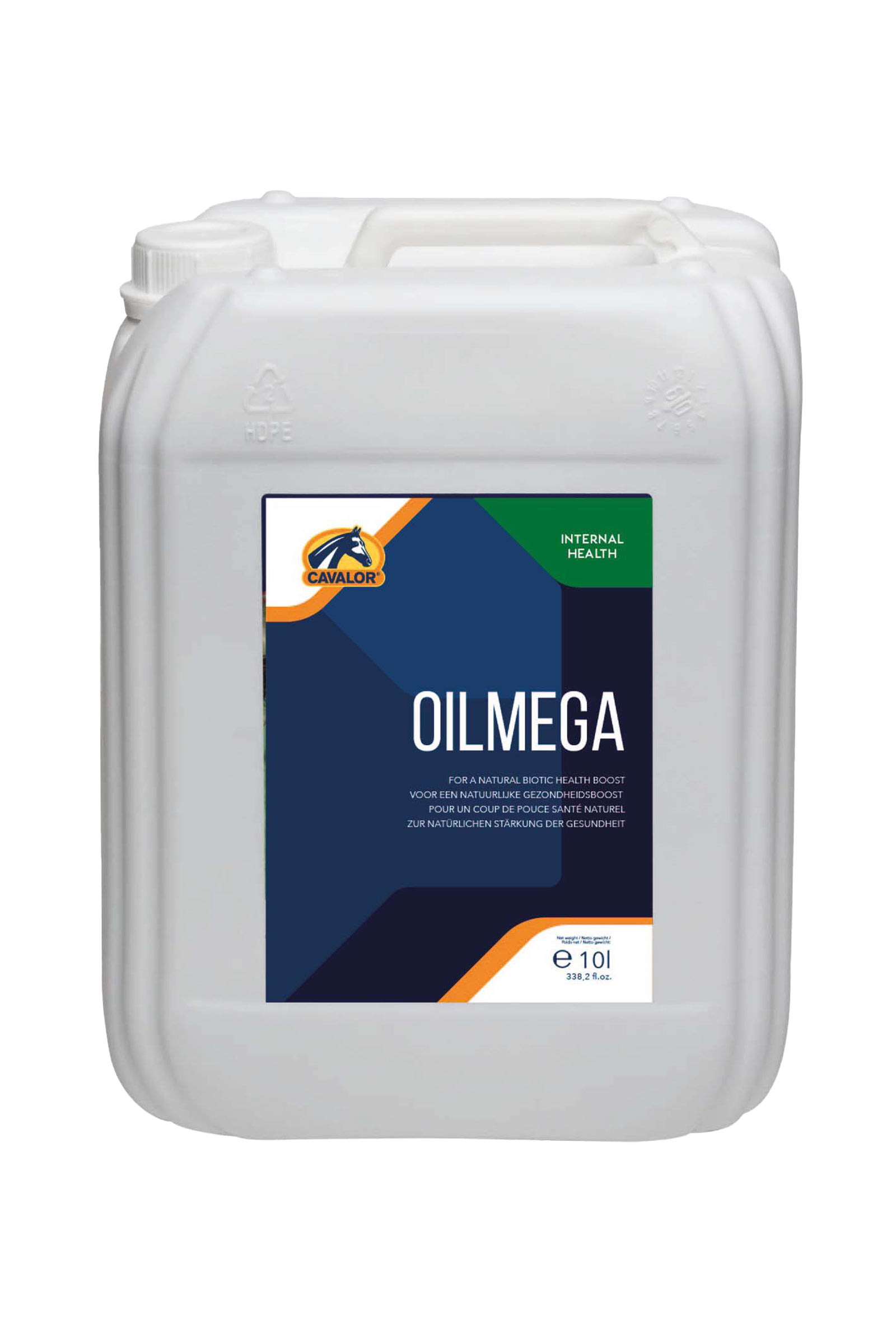 Cavalor Oilmega z pompką, 10 l