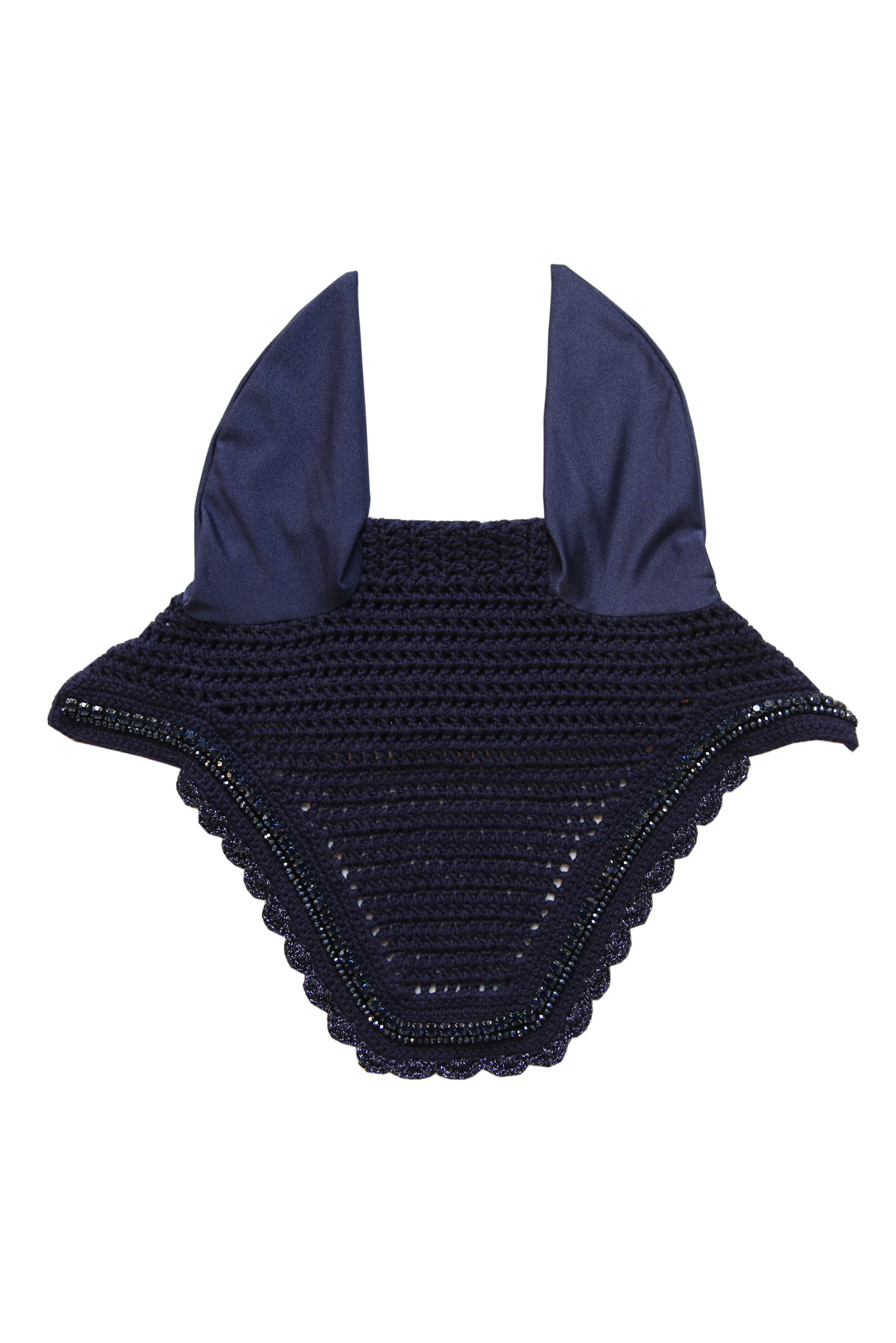 Kentucky Horsewear nauszniki Wellington z kamieniami i perłami  