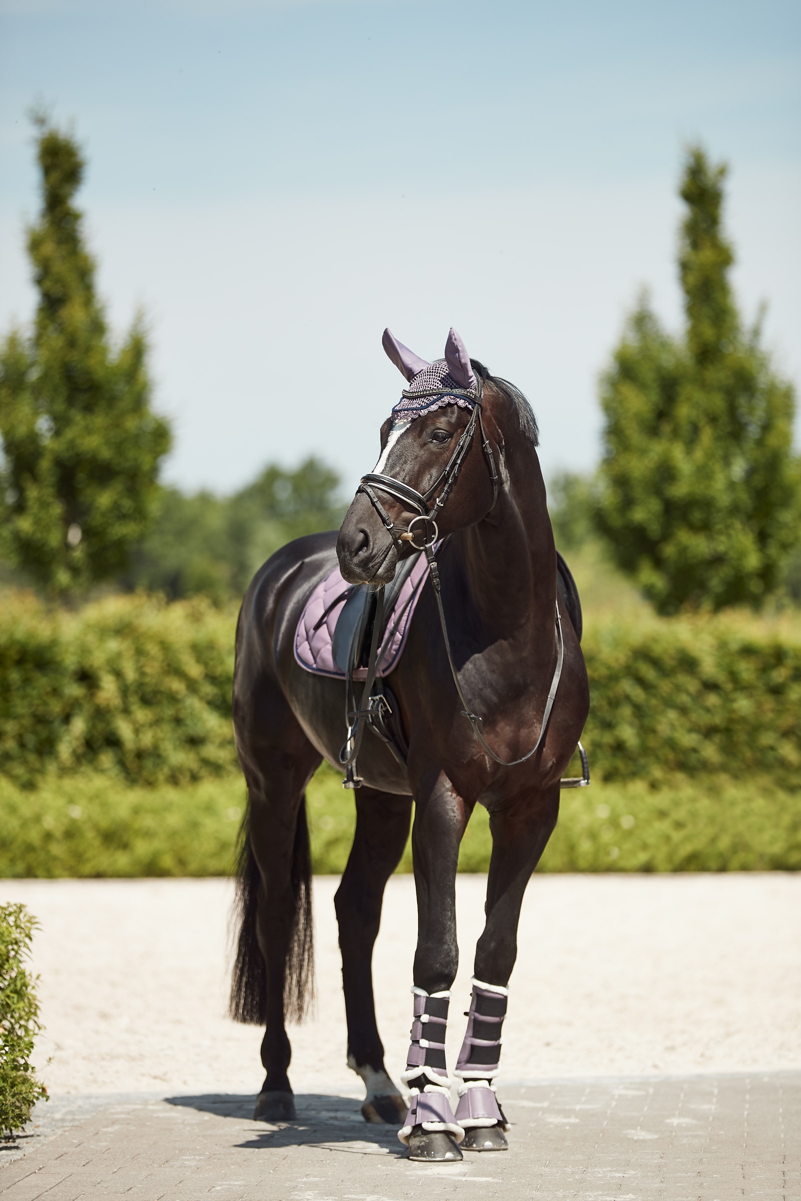 Horze Ghent Ochraniacze z futerkiem