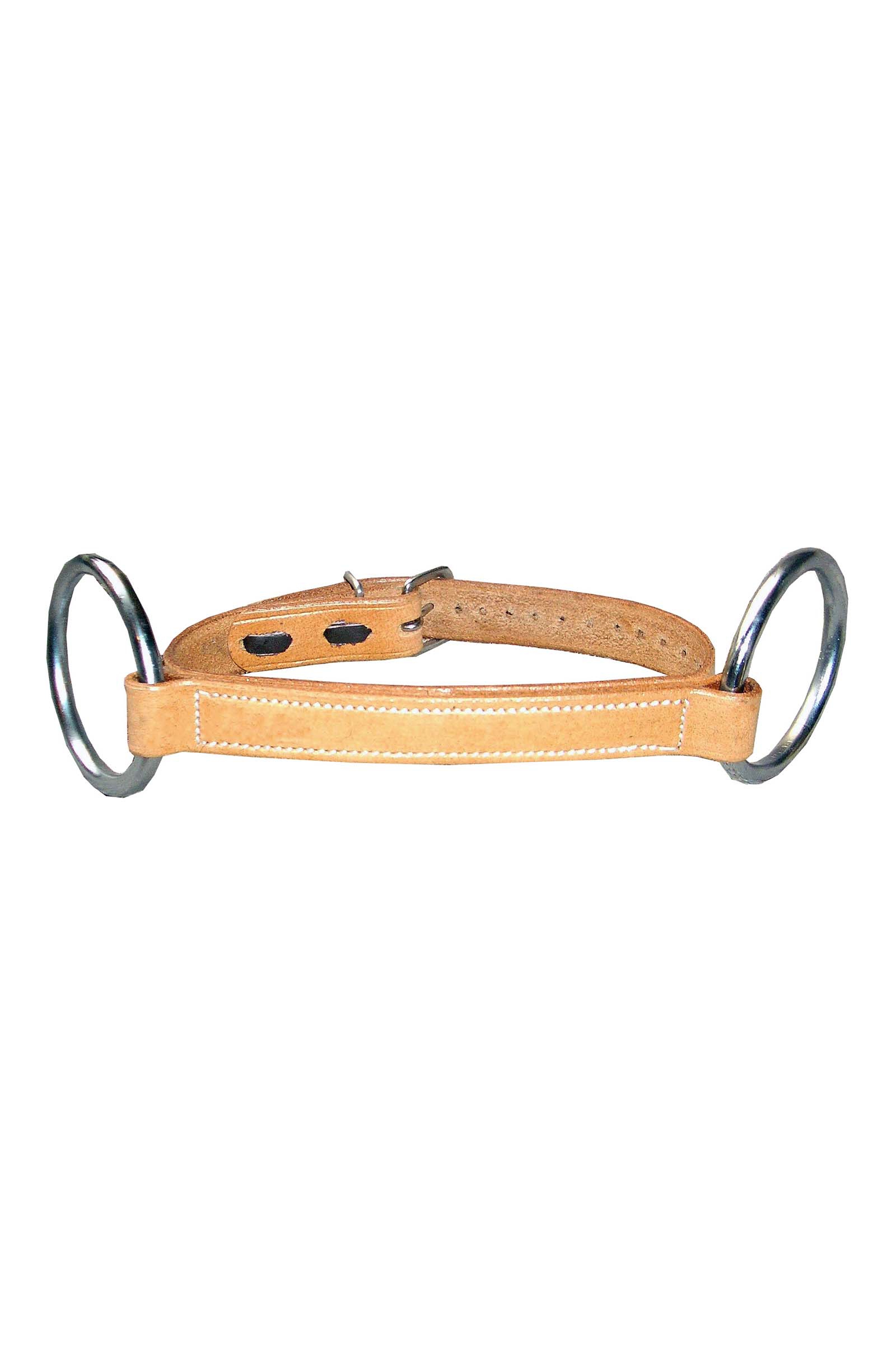 F.R.A. Freedom Riding Articles Tabal skórzane wędzidło z paskiem podbródkowym