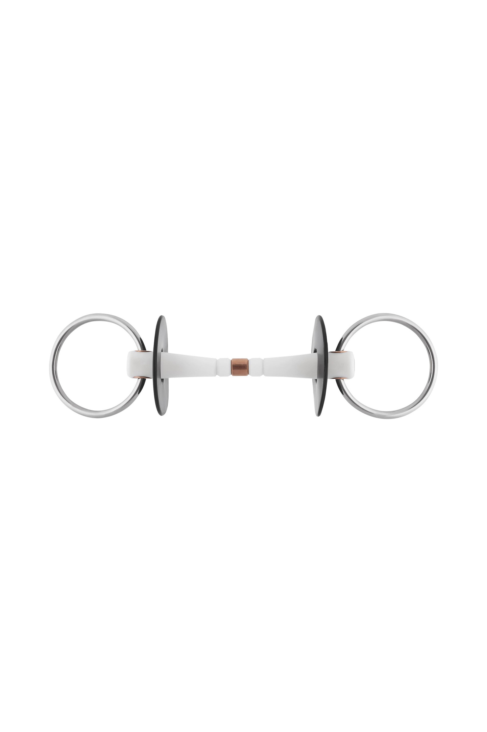 Sprenger Nathe Loose Ring Snaffle 20mm z elastyczną końcówką Mullen, miedziane środkowe ogniwo (70mm ring)