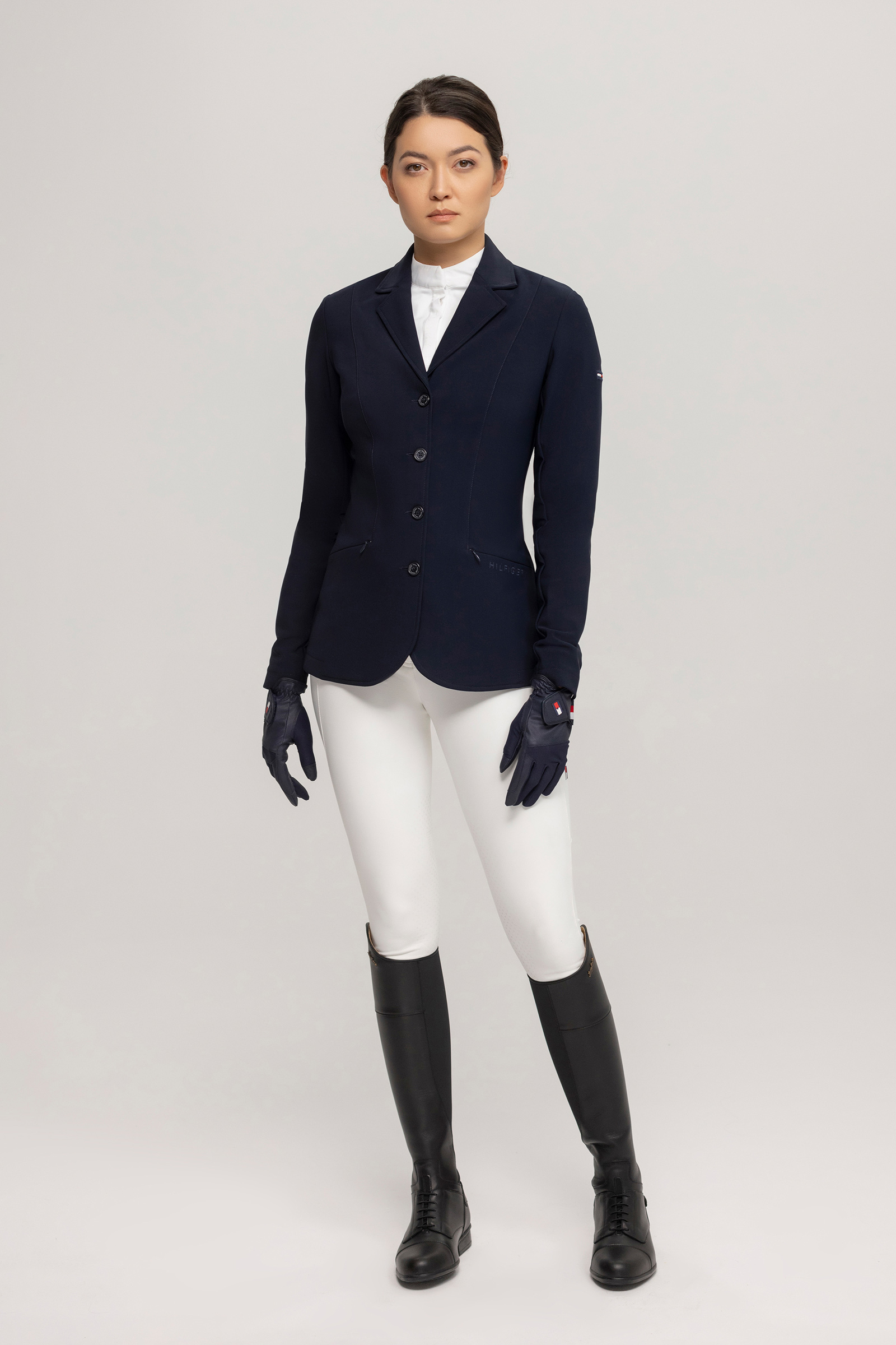 Tommy Hilfiger Equestrian Tribeca damska całoroczna kurtka konkursowa