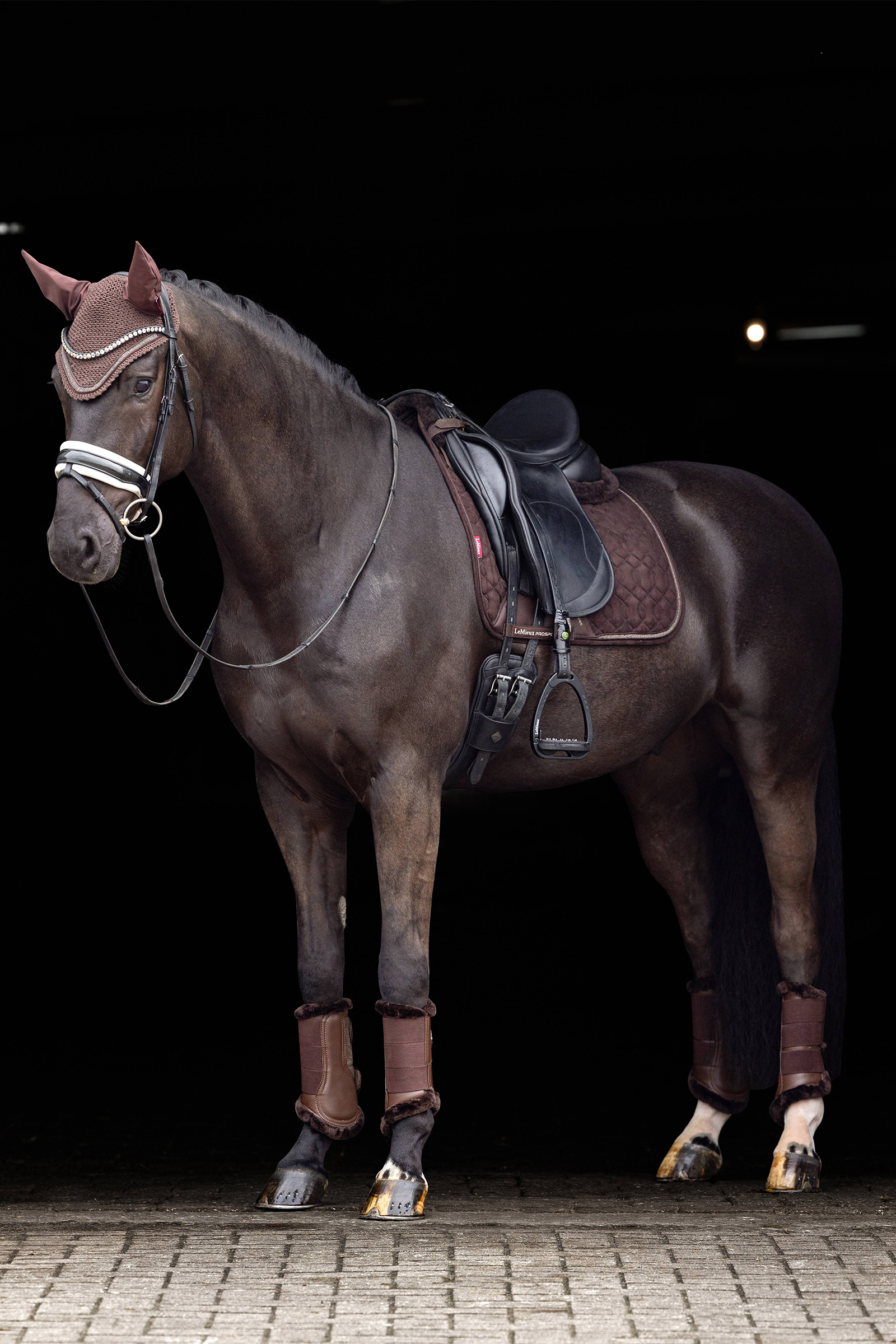 LeMieux Crystal Suede Czaprak ujeżdżeniowy