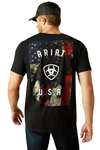 Ariat Faded Bull męski t-shirt
