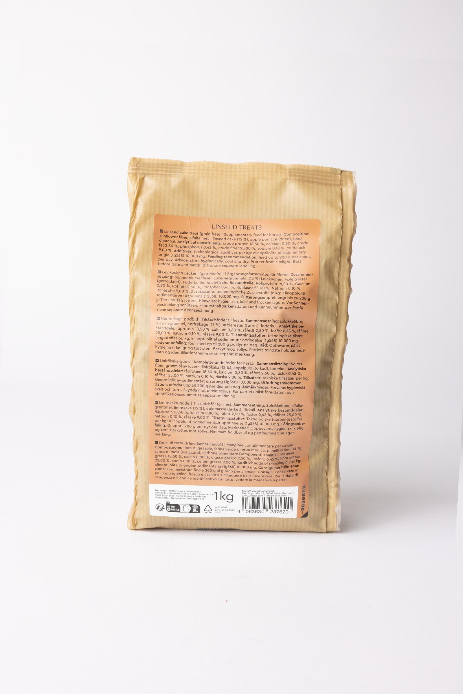 Horze Biscuits Grain Free, Bezzbożowe przysmaki dla koni, 1 kg