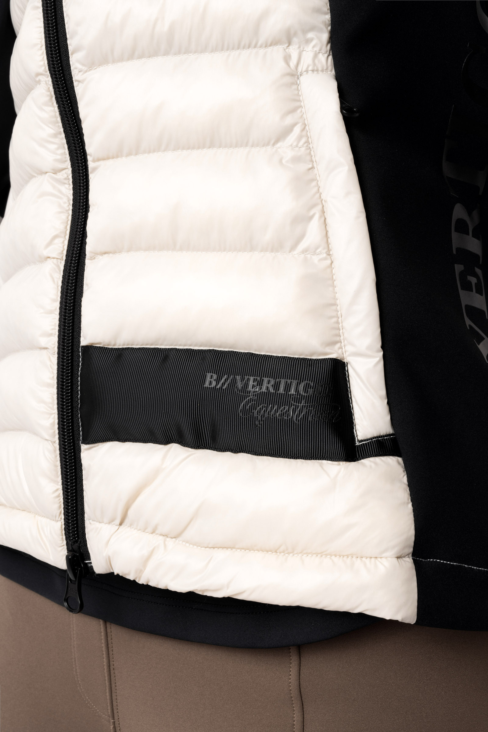 B Vertigo Sia Lekki ocieplany damski bezrękawnik jeździecki