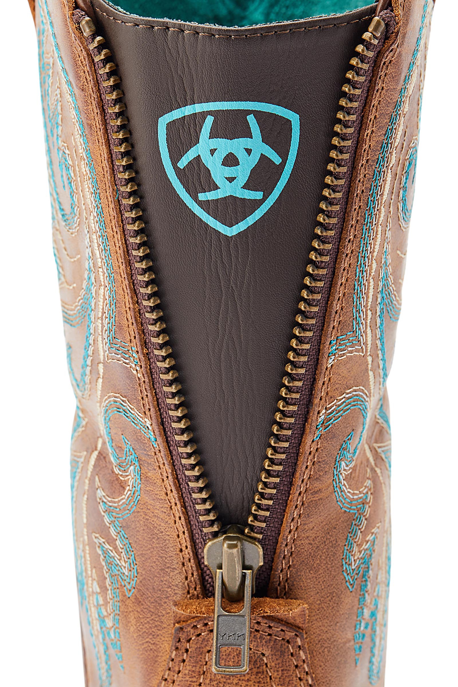 Ariat Round Up Back Zip Damskie buty western z tylnym zamkiem