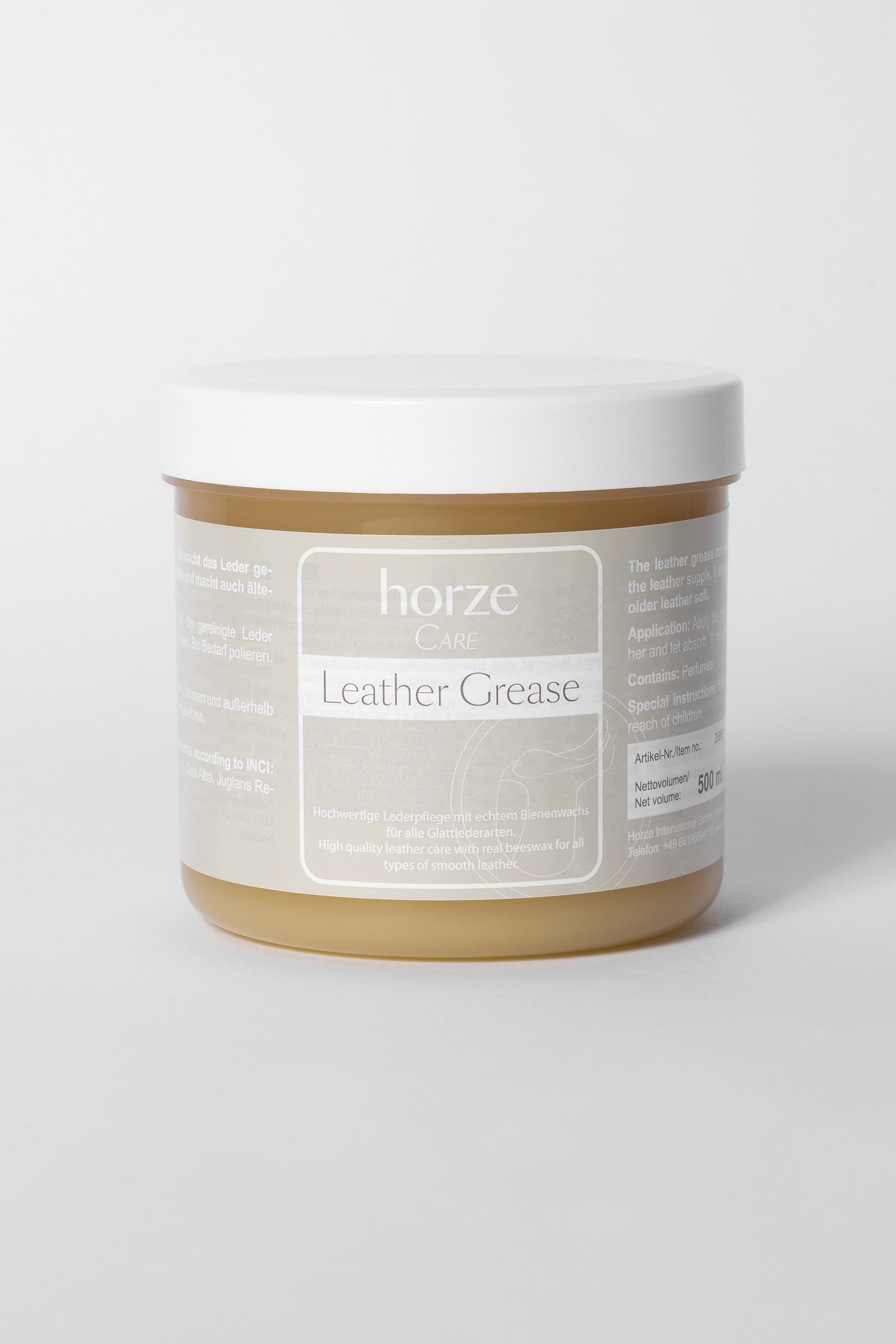 Horze Leather Grease, smar do pielęgnacji produktów skórzanych, 500 ml