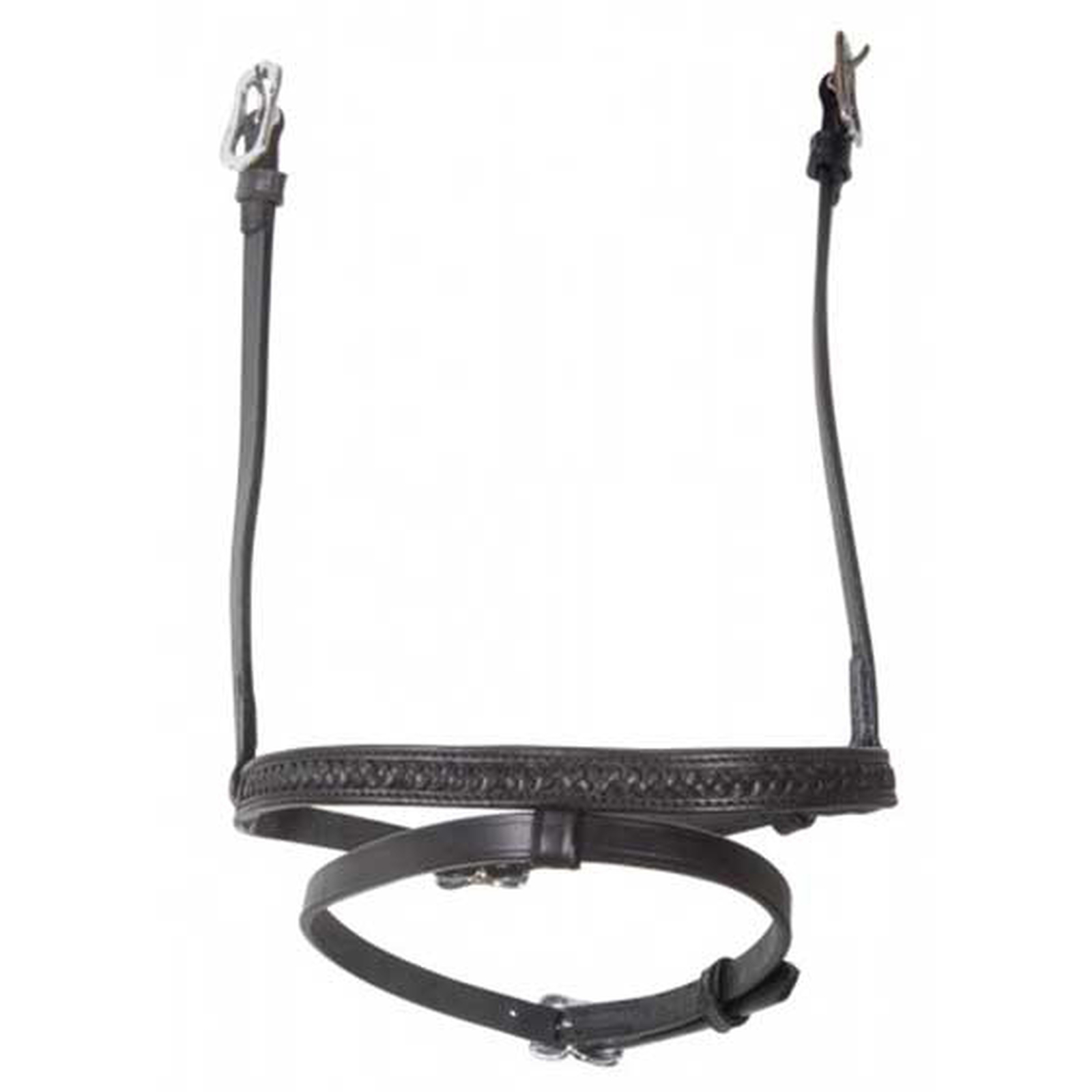 Black Karlslund Nachrapnik kombinowany z oplotem