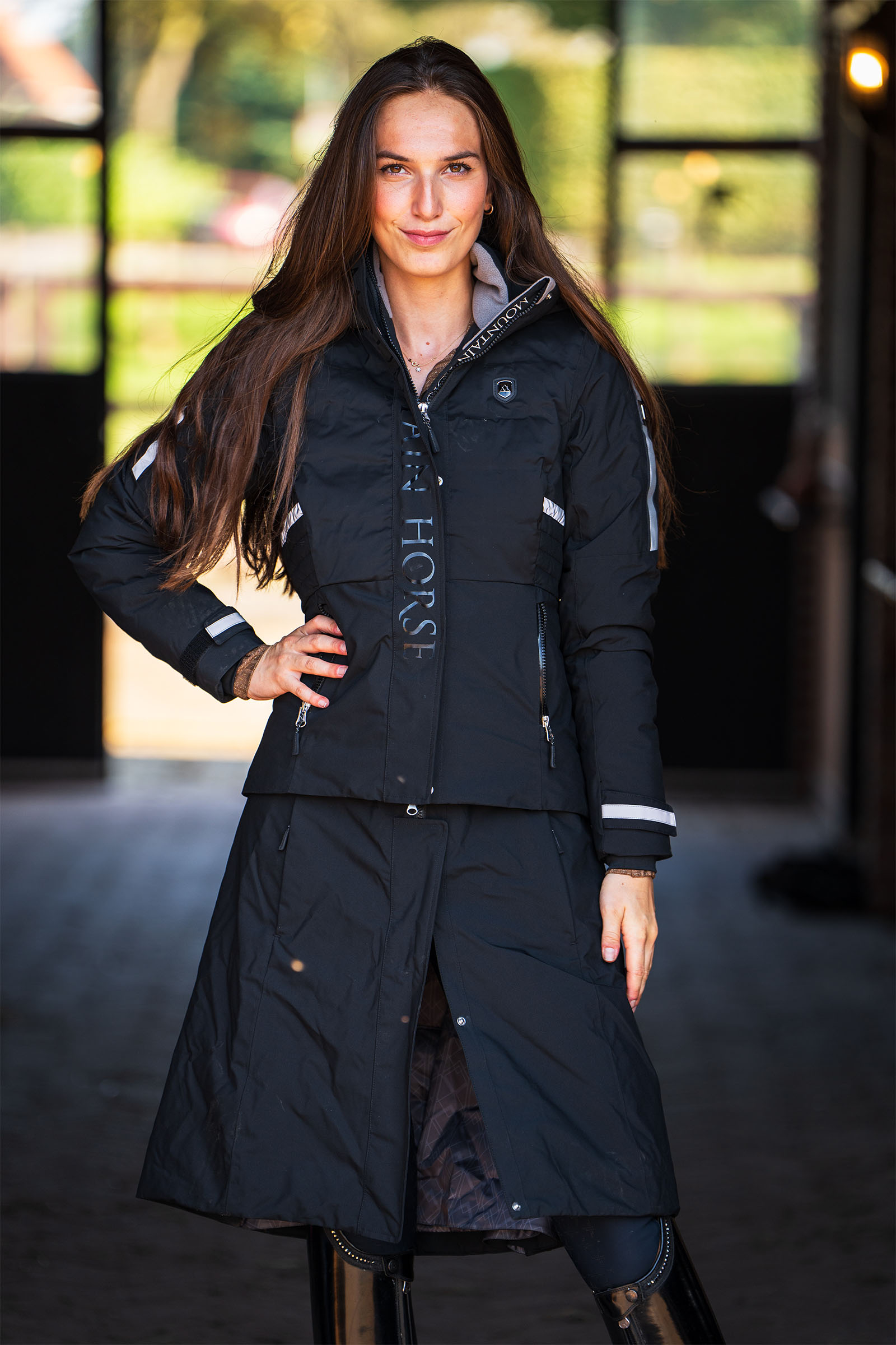 Mountain Horse Ember damski płaszcz 2 w 1