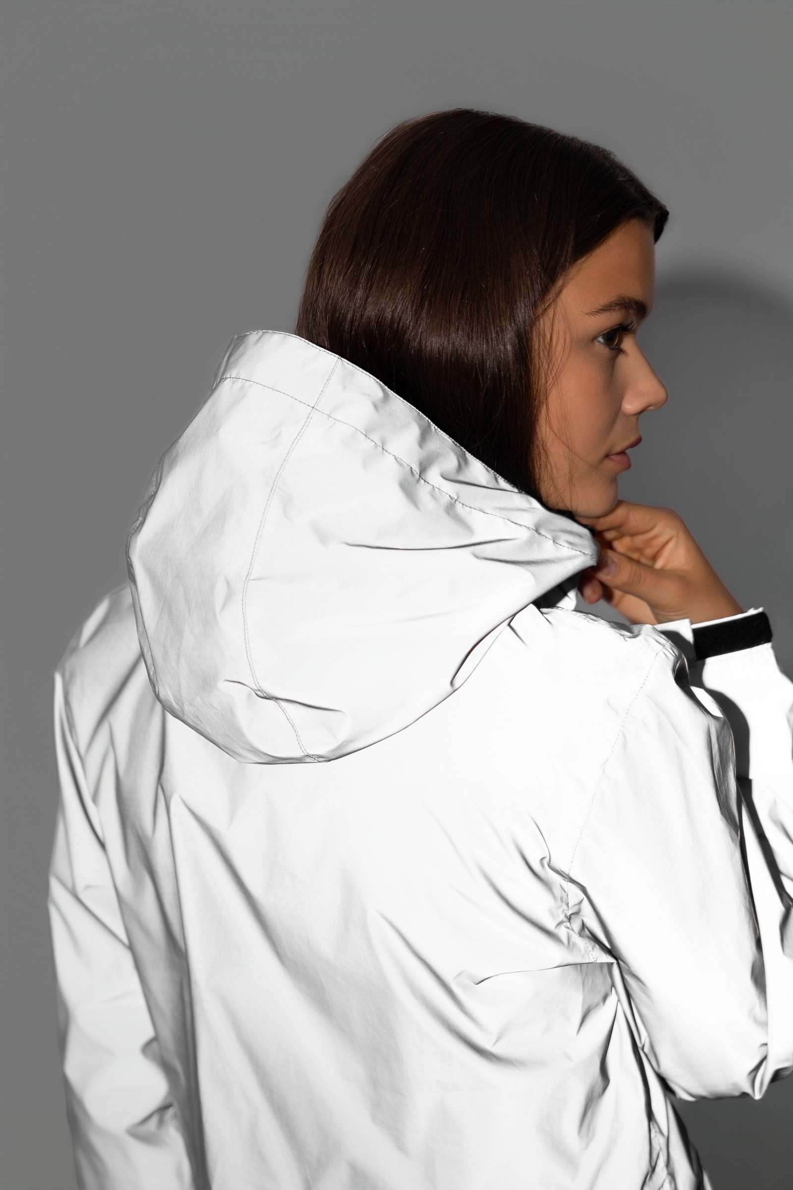 Horze Damska kurtka przeciwdeszczowa z odblaskiem