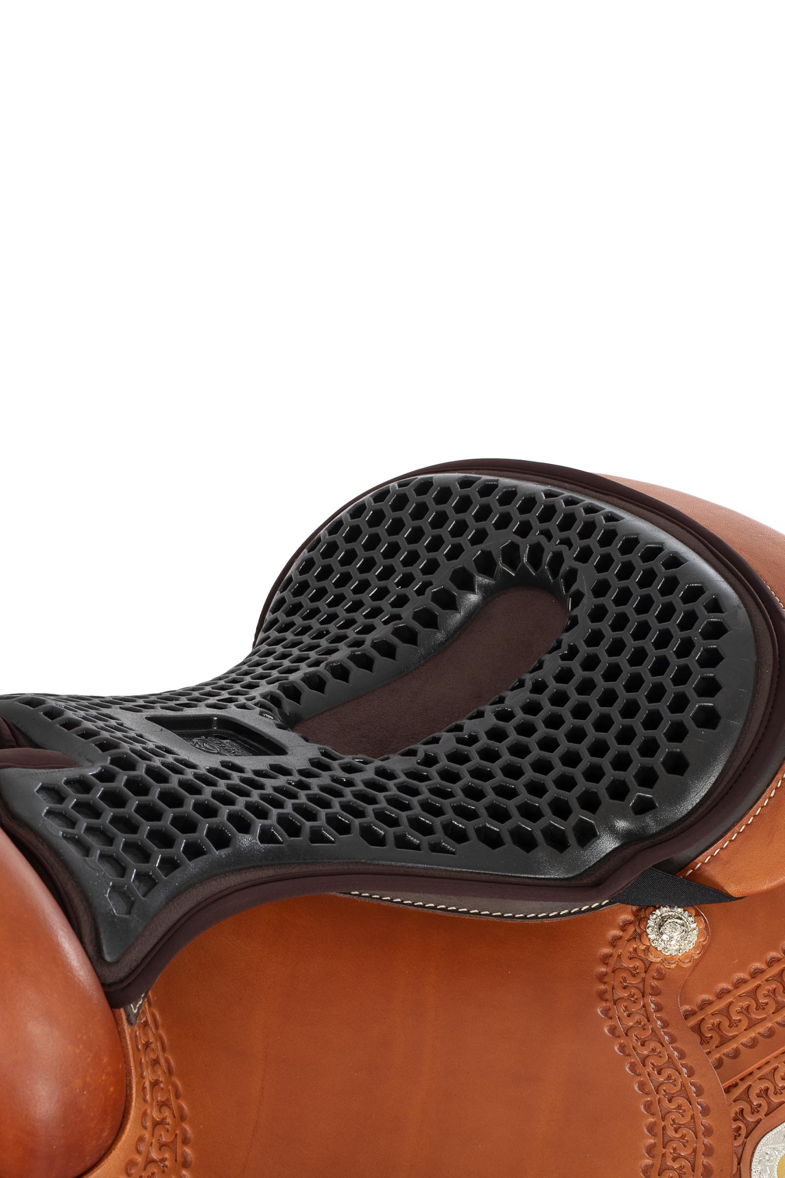 Acavallo Ortho-Coccyx nakładka na siodło westernowe Hexa Gel-Out Dri-Lex, 20 mm  