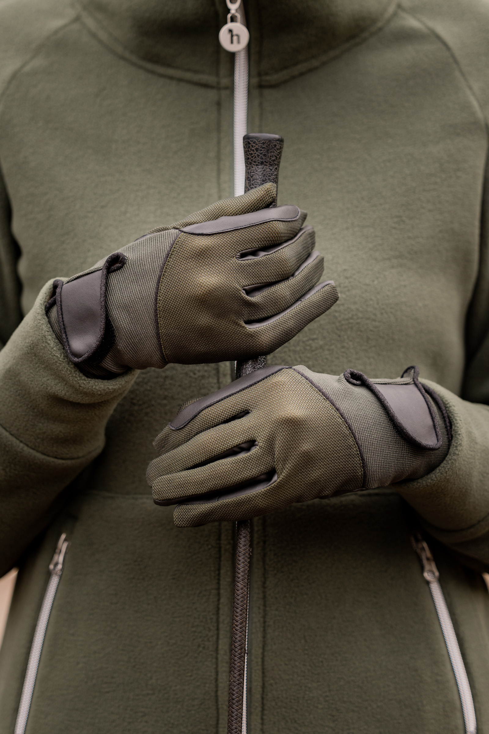 Horze  Leni Damskie rękawiczki jeździeckie na lato