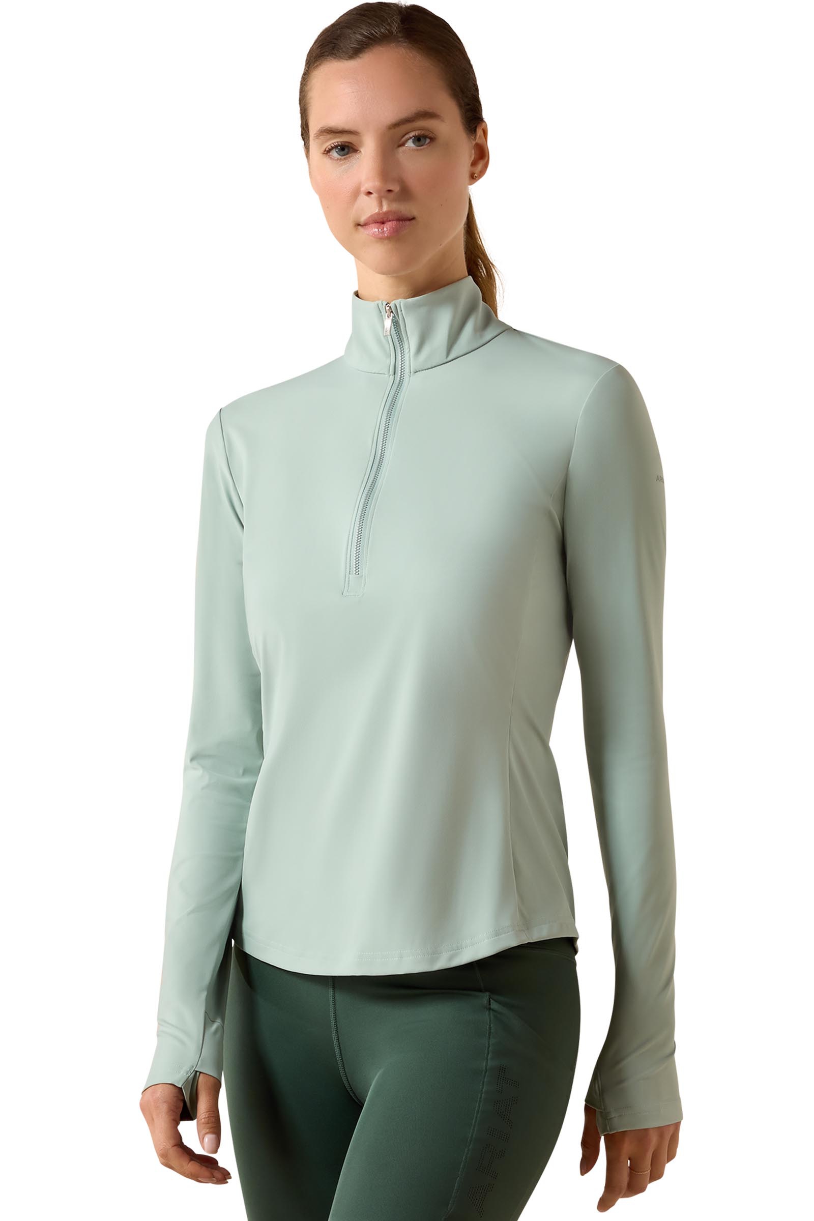 Ariat Damski baselayer SolVeil z zamkiem 1/2