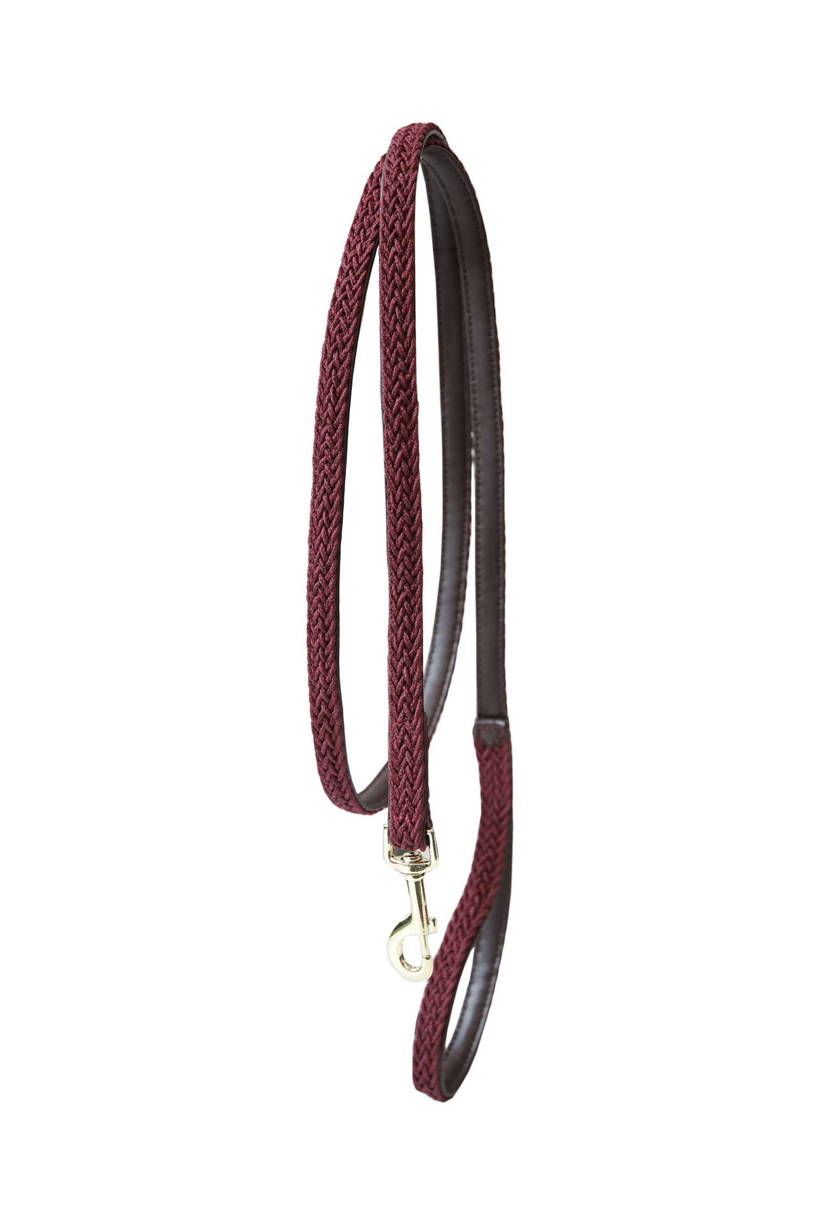 Dark Red Uwiąz pleciony, nylonowy Kentucky Horsewear, 2 m