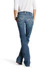 Ariat Whipstitch R.E.A.L. Bootcut stretch jeans ze średnim stanem