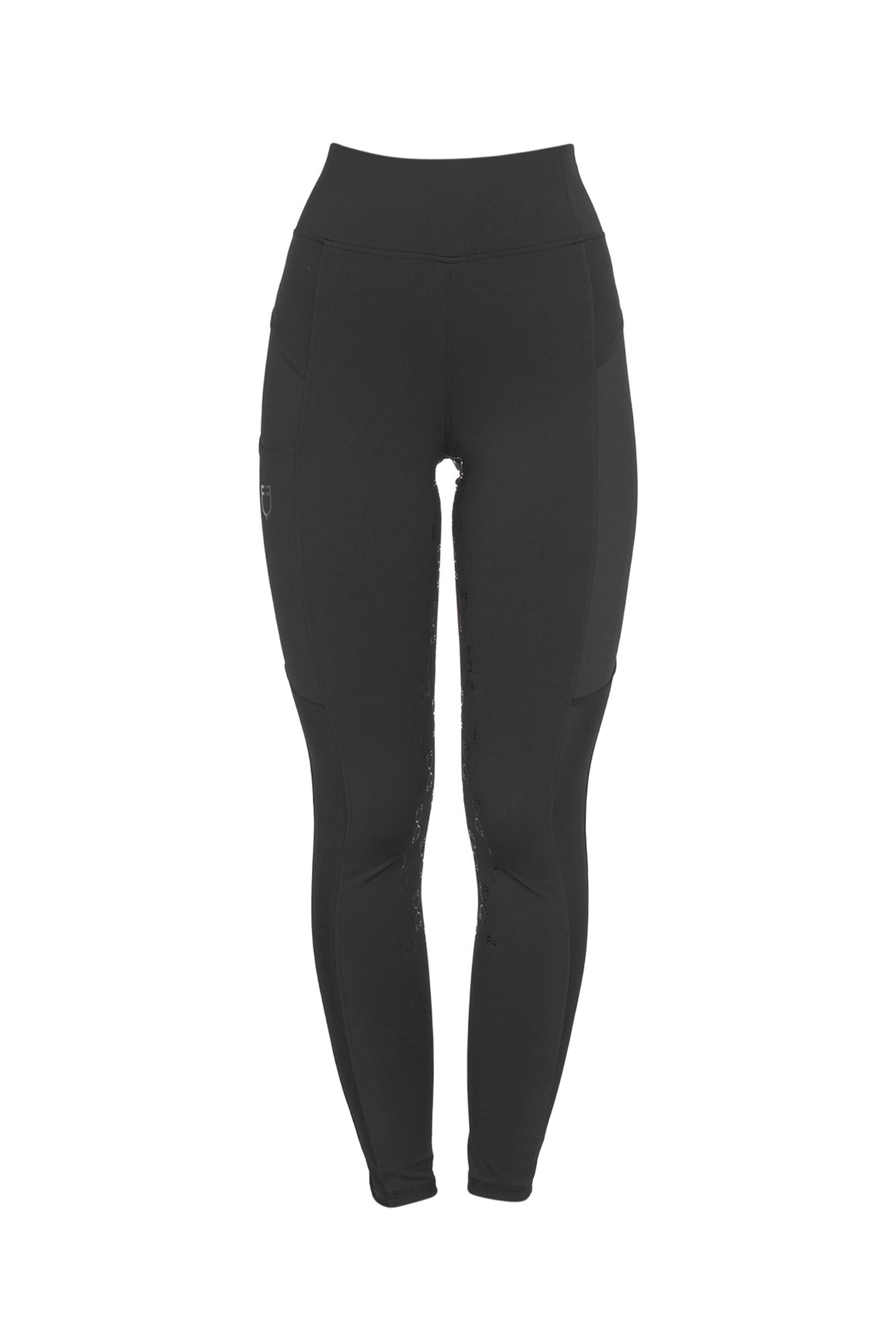 Equestro SS2026 Damskie legginsy jeździeckie micro mesh  