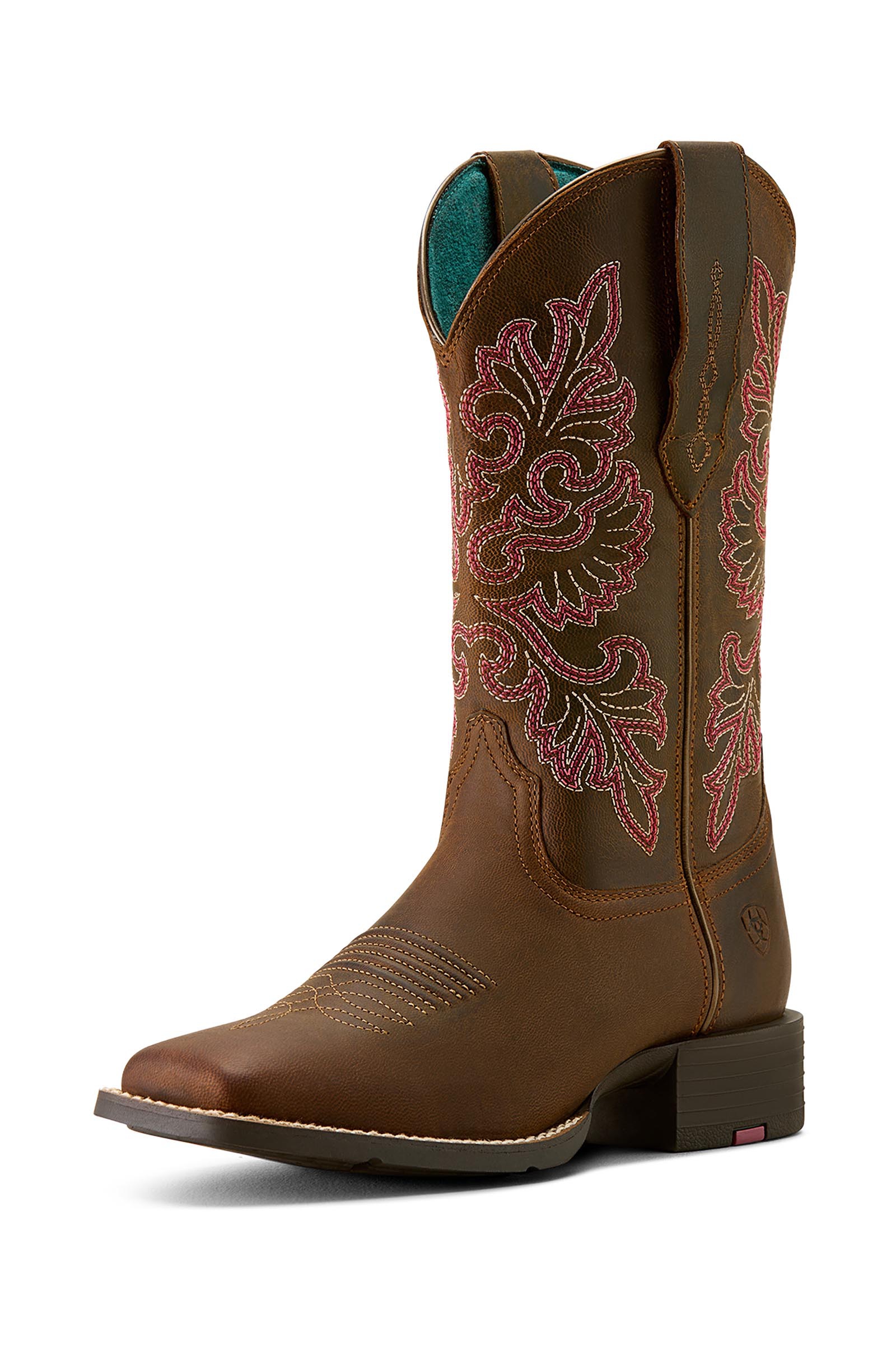 Ariat Round Up Wide Square Toe damskie kowbojki