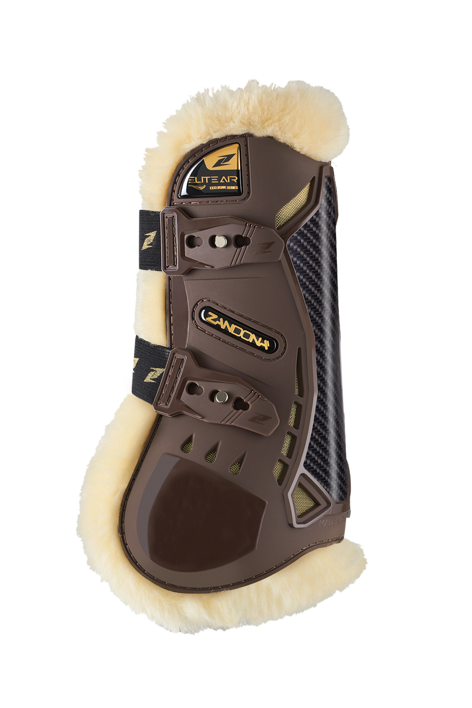 Brown Zandona Elite Air Sensitive+ Tendon Ochraniacze dla konia