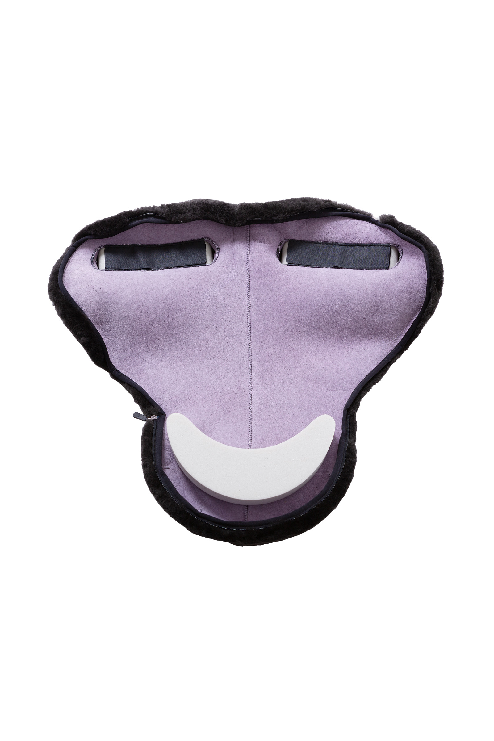 Pad do jazdy na oklep z futrem owczym Christ, Premium Plus