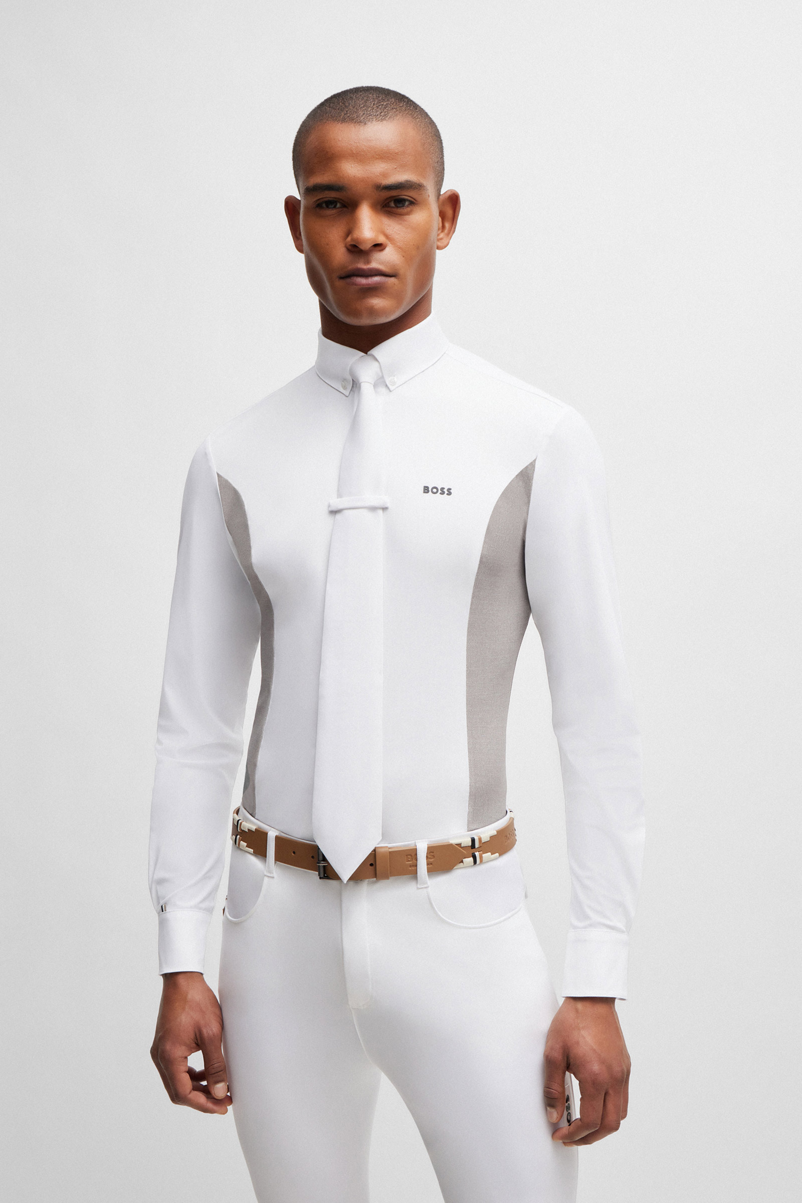 Koszula pokazowa Boss Norman z panelem bocznym