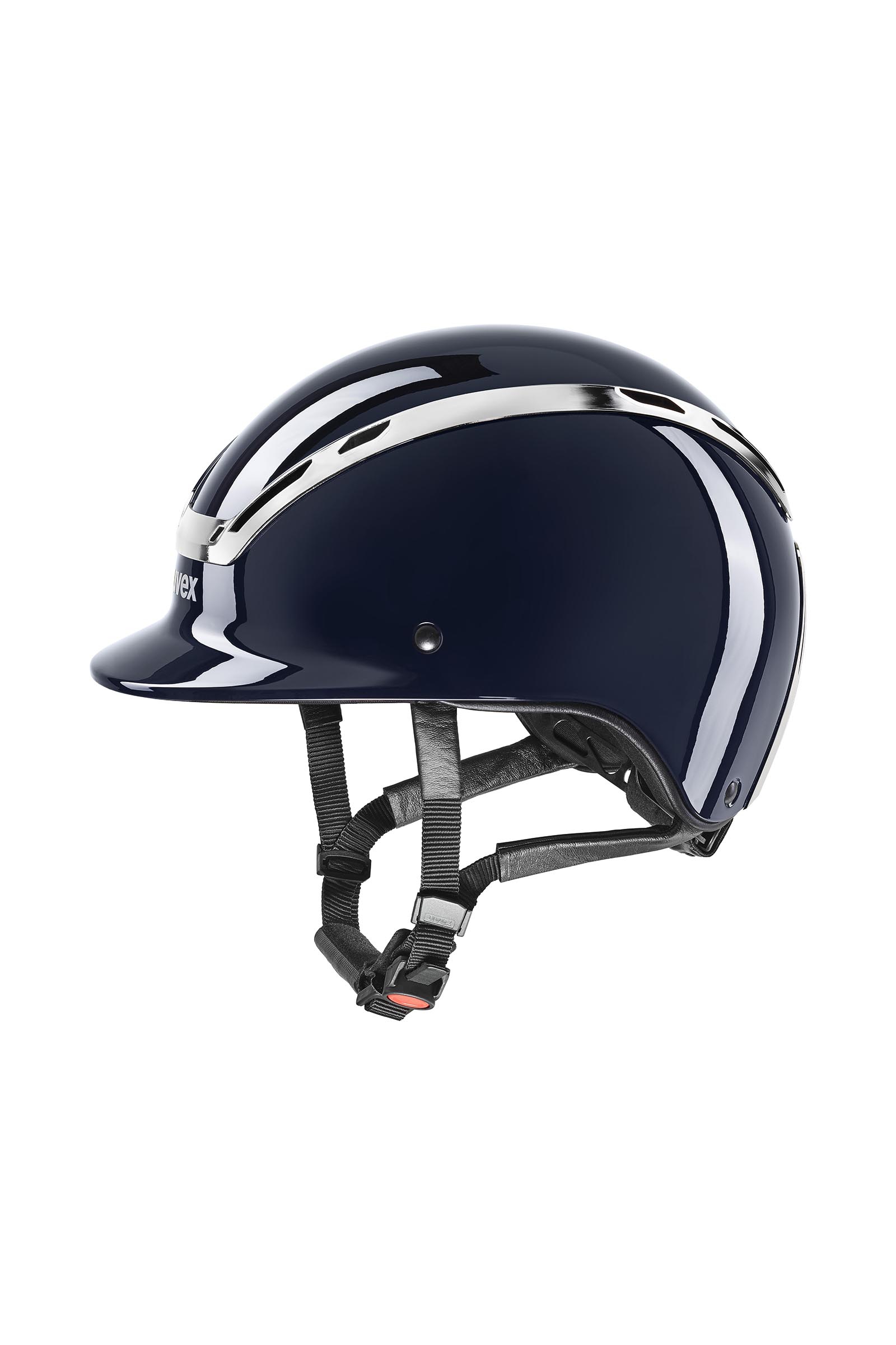 Uvex Exxeed Shiny Chrome Kask do jazdy konnej