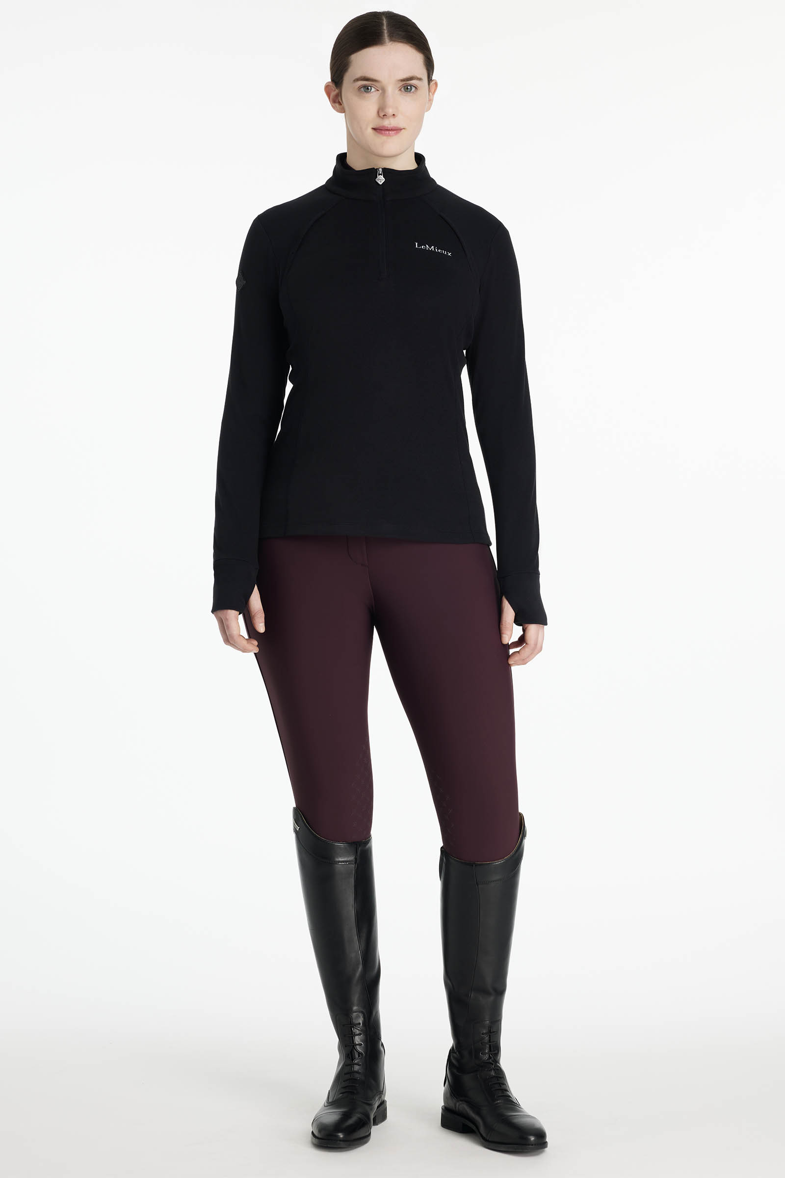 LeMieux Frances damska bluza polarowa z kr&oacute;tkim zamkiem