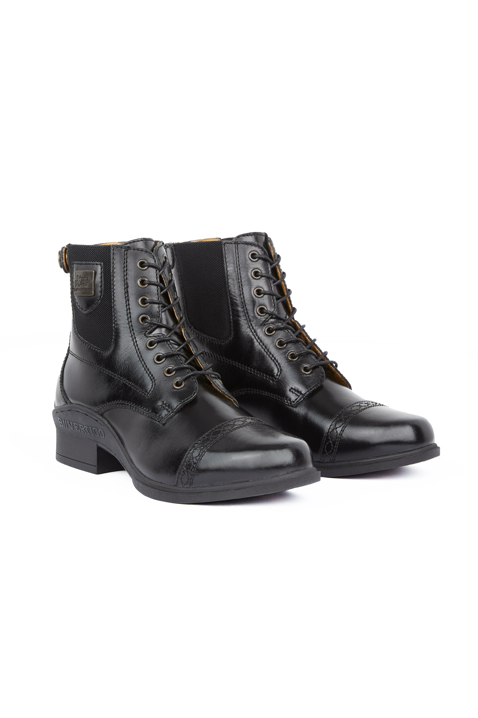 Damskie sznurowane sztyblety sk&oacute;rzane B Vertigo Jupiter