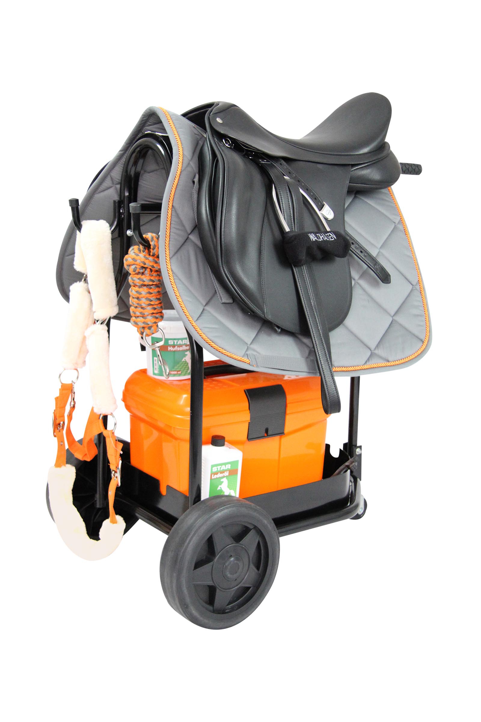 Waldhausen w&oacute;zek stajenny z koszem