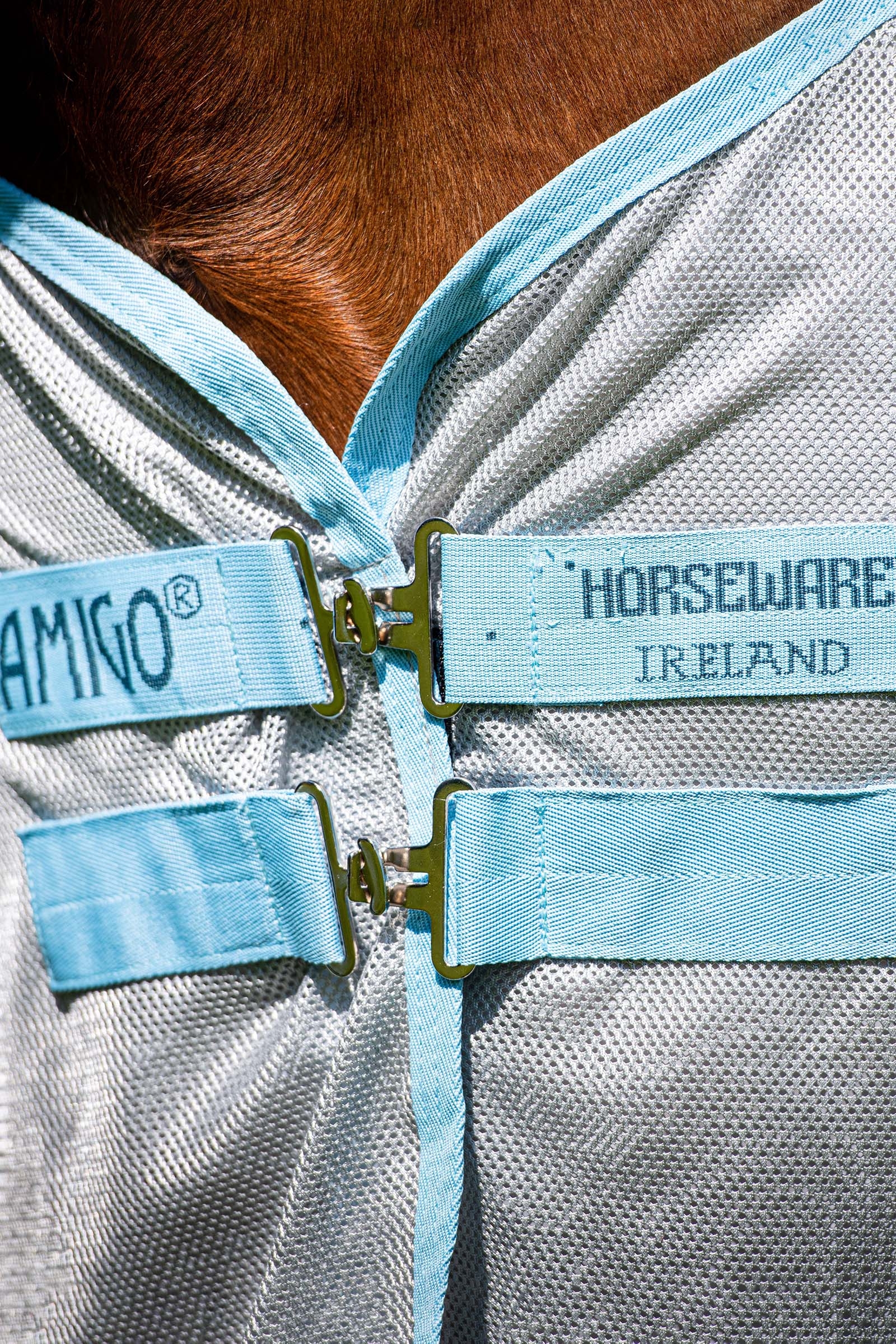 Horseware Amigo AmEco Bug Buster derka przeciw owadom z odpinanym szyją