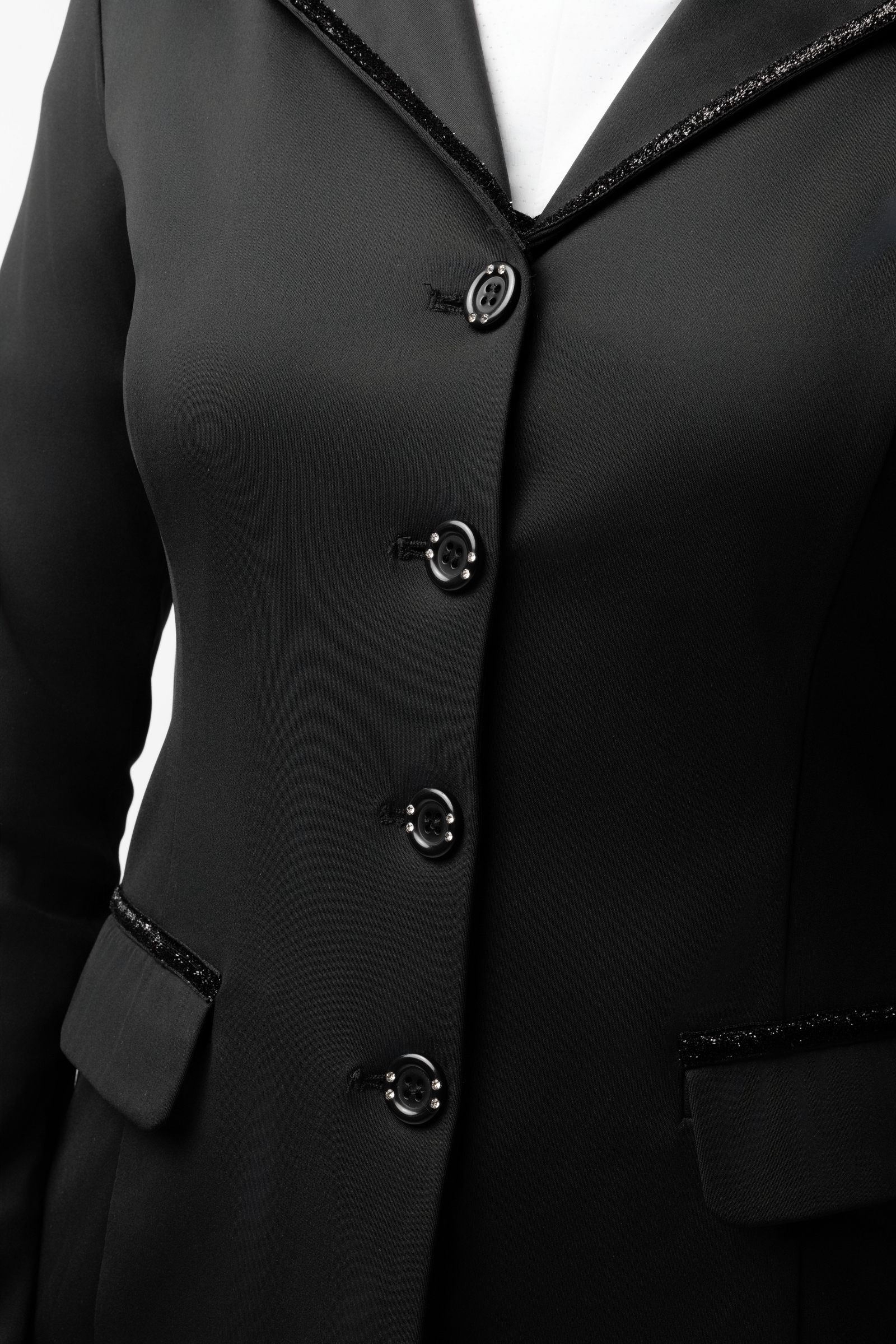 Horze Ada Damska marynarka konkursowa z brokatem