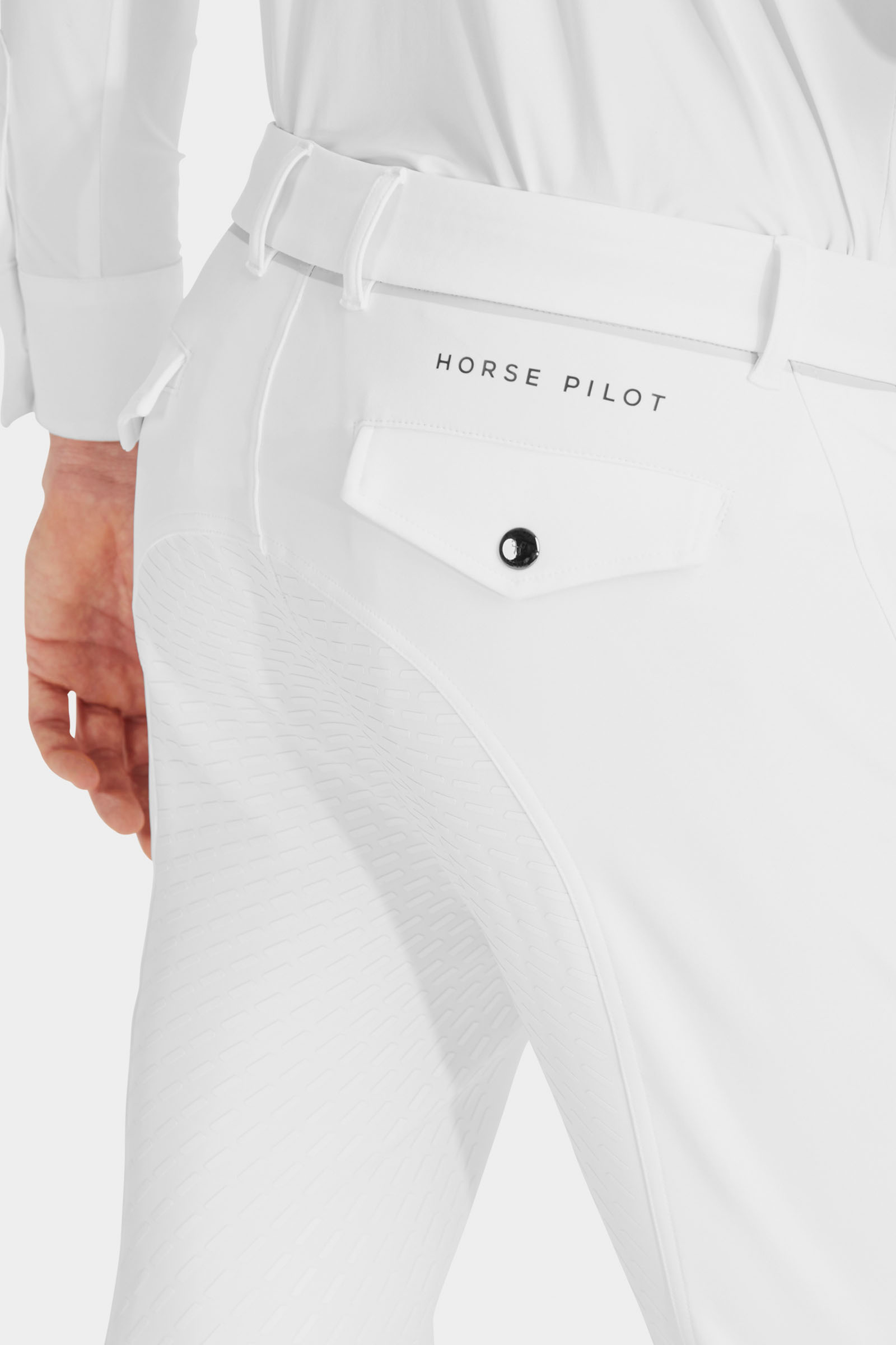 Horse Pilot X-Grip męskie bryczesy z pełnym lejem