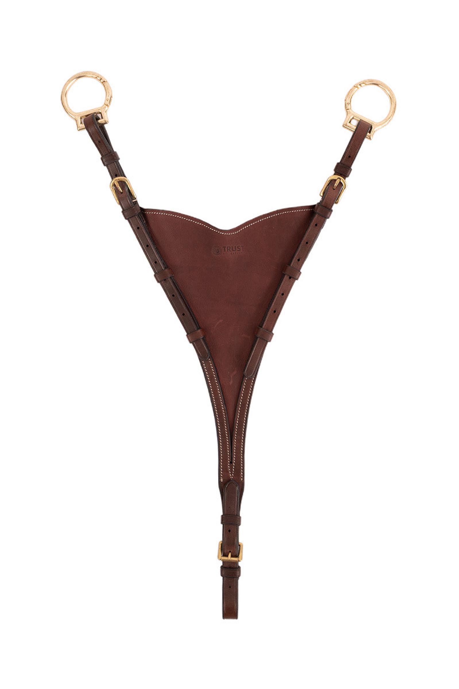 Brown/Gold Trust Equestrian Milano Soft Bip Martingale Attachment