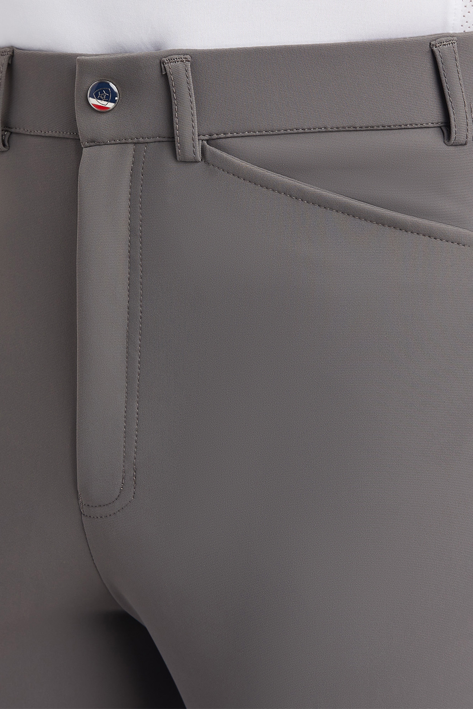 Męskie bryczesy Ariat Tri Factor Grip z naszywkami na kolanach