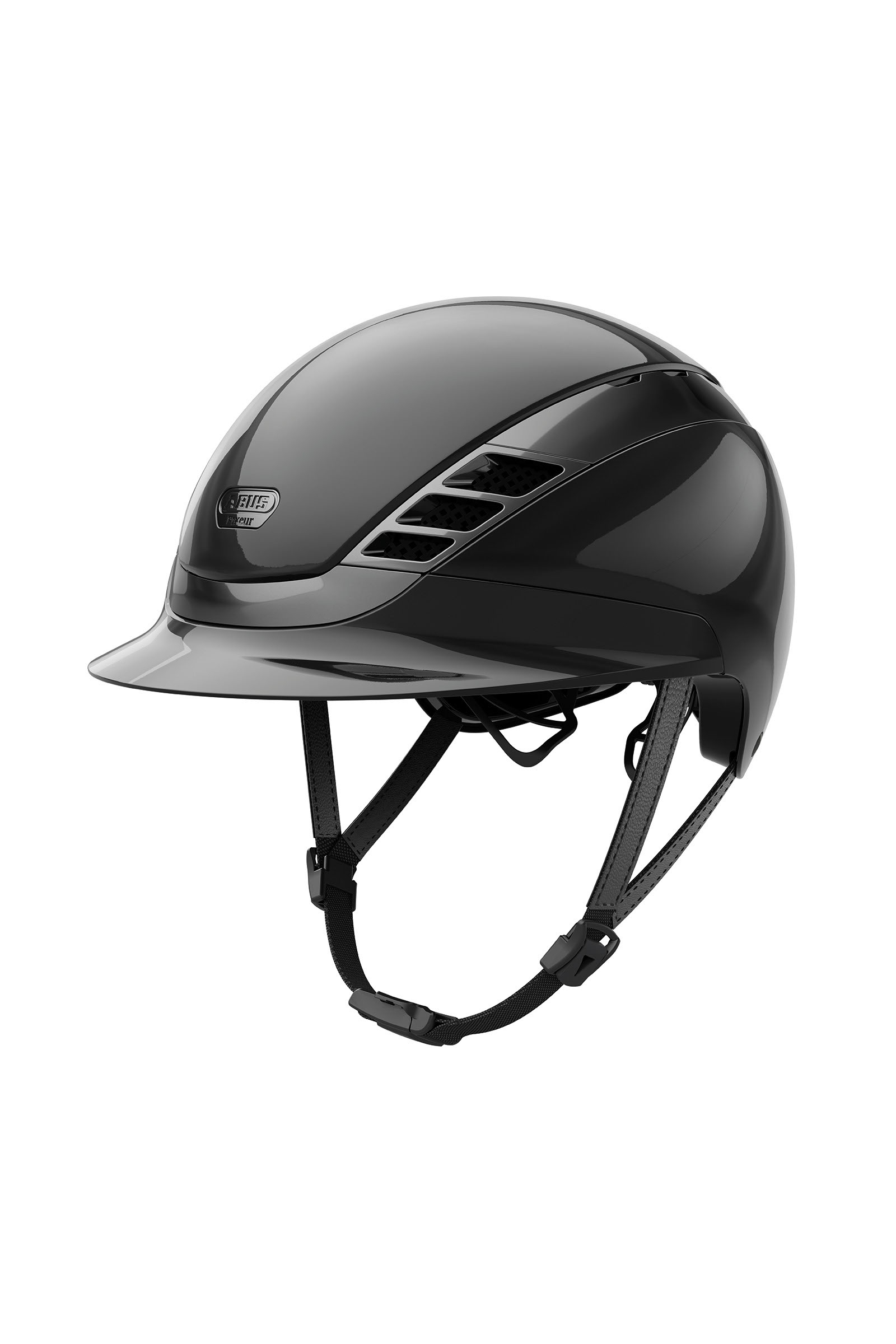 Abus Pikeur AirLuxe Chrome Kask jeździecki