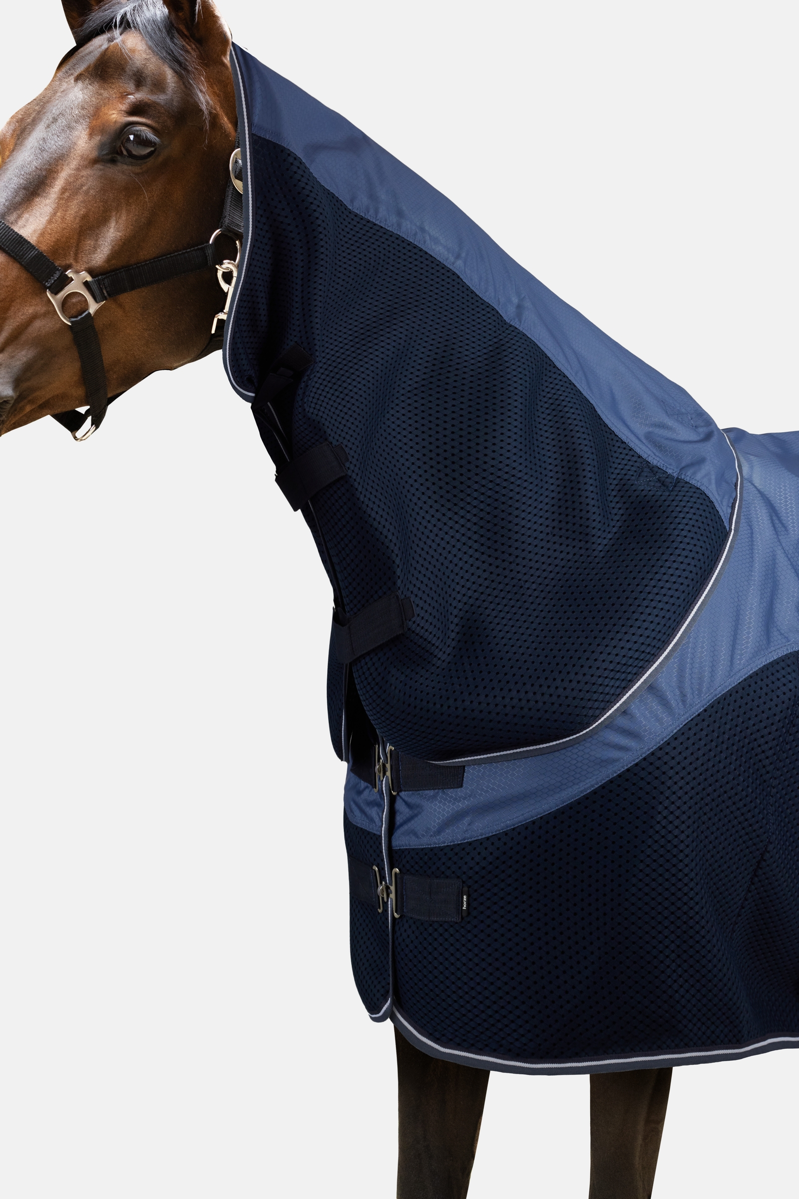 Horze Aircool 3D derka padokowa przeciwdeszczowa z odpinanym kapturem