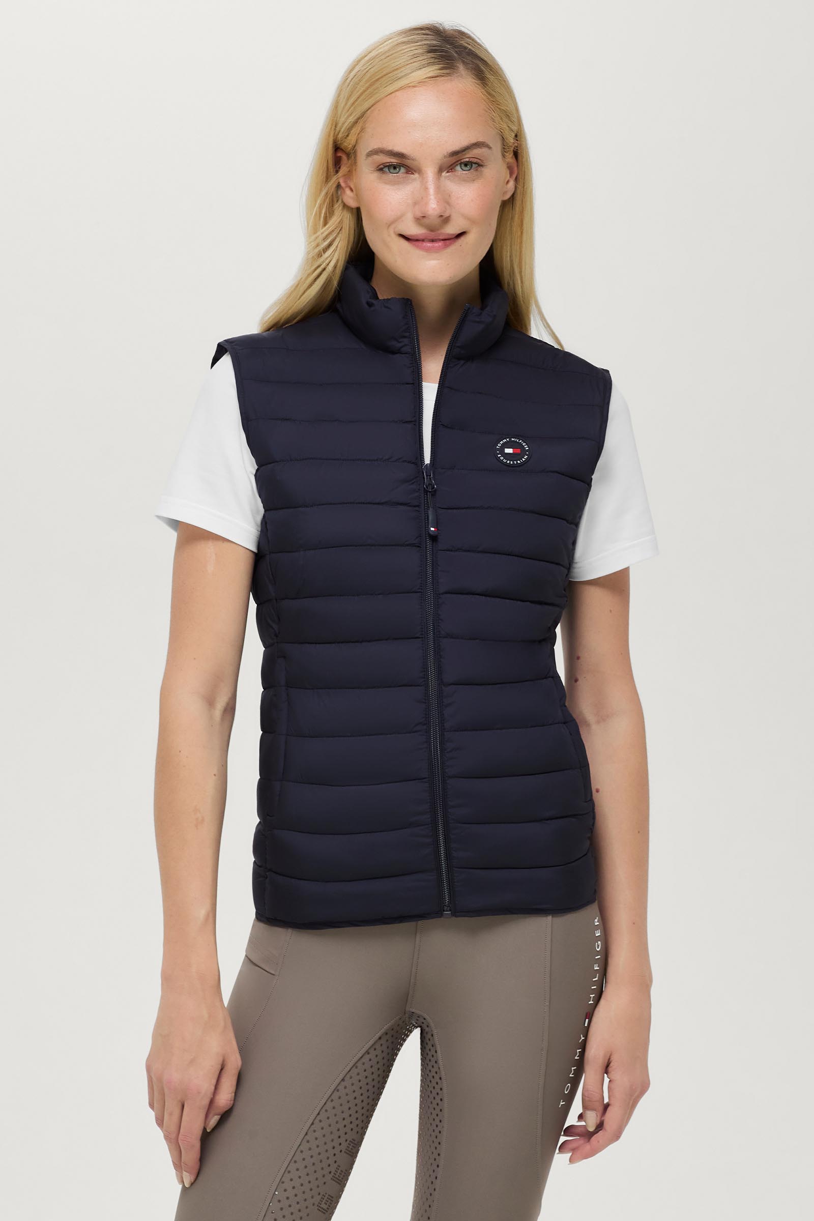 Tommy Hilfiger Equestrian Serano damska kamizelka pikowana