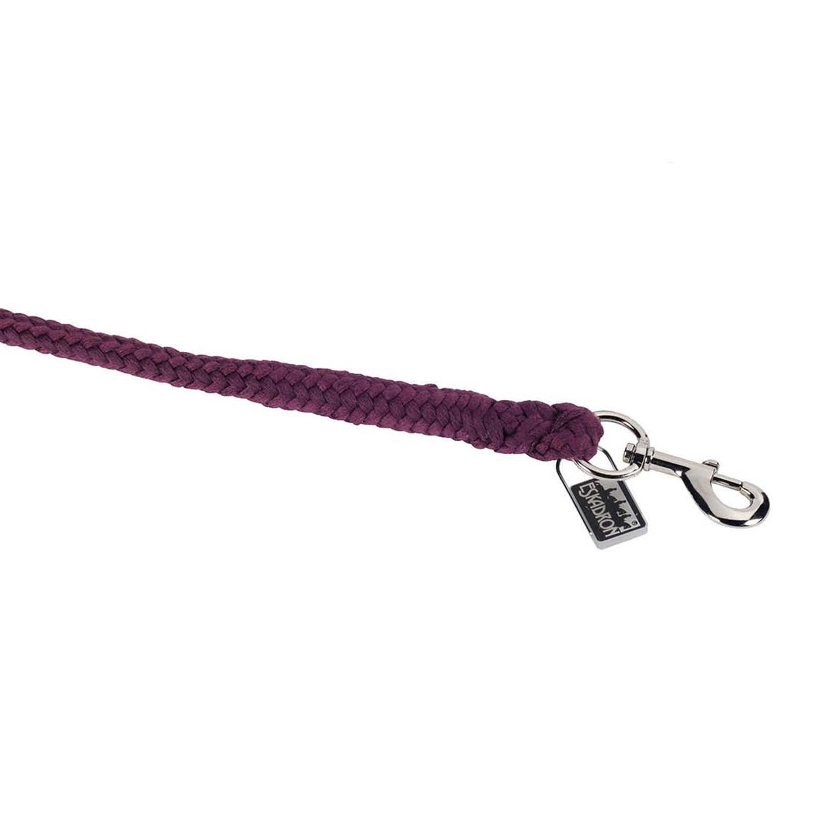 Burgundy Dark Red Eskadron Rope hak obrotowy niklowany, szt