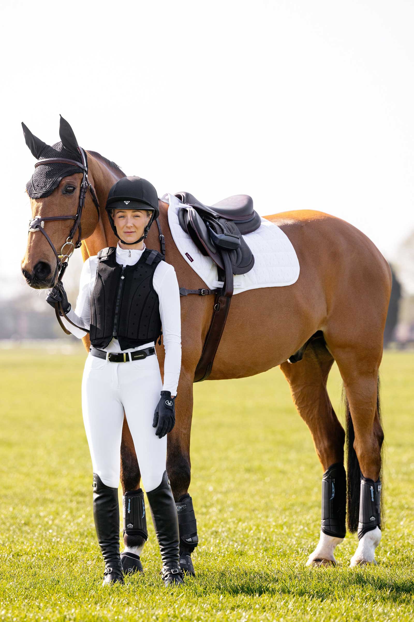 LeMieux 3D Mesh Self-Cool Eurojump Czaprak skokowy