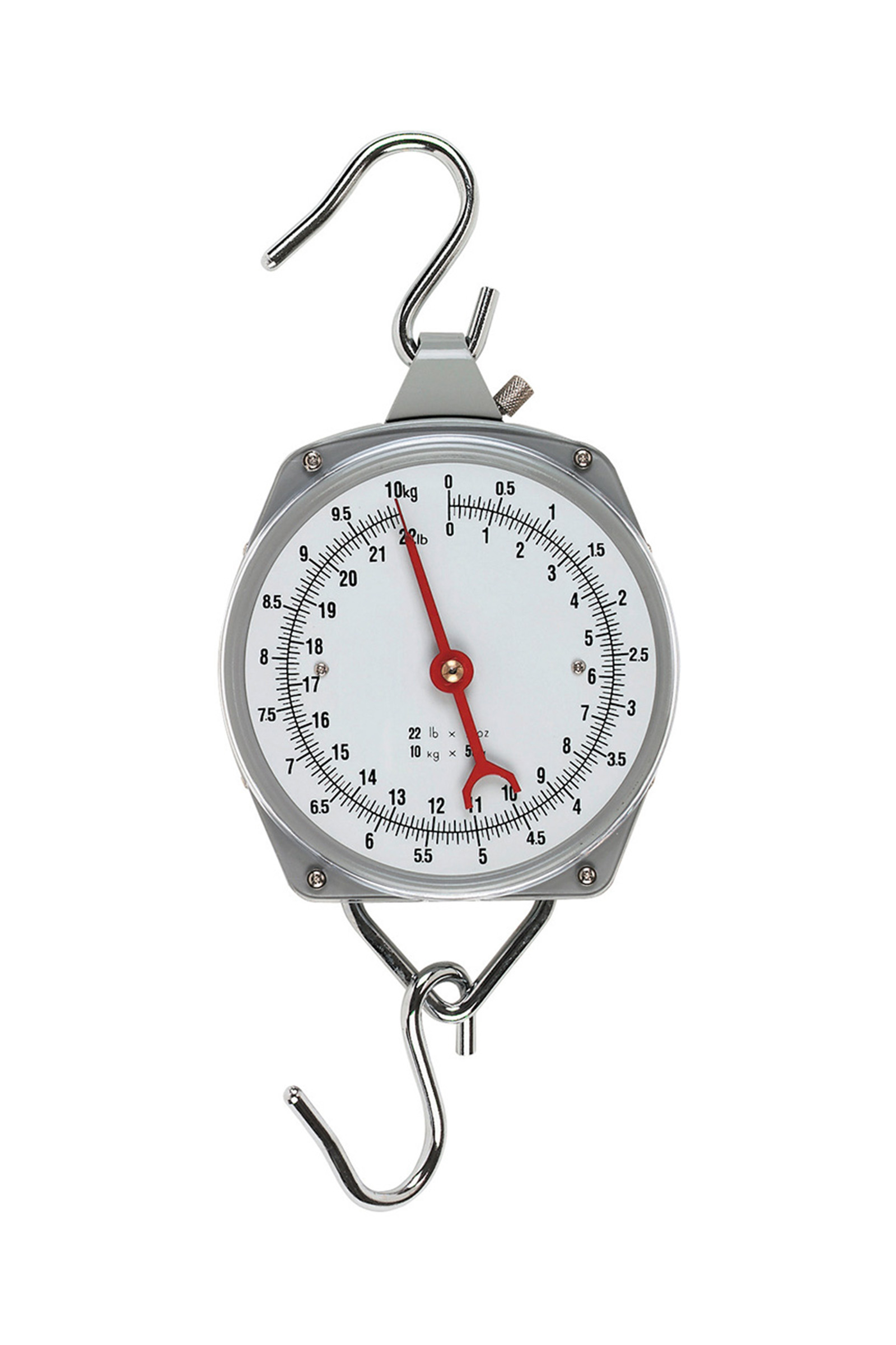 Zawieszona waga tarczowa Kerbl 10 kg, wyskalowana co 50 g