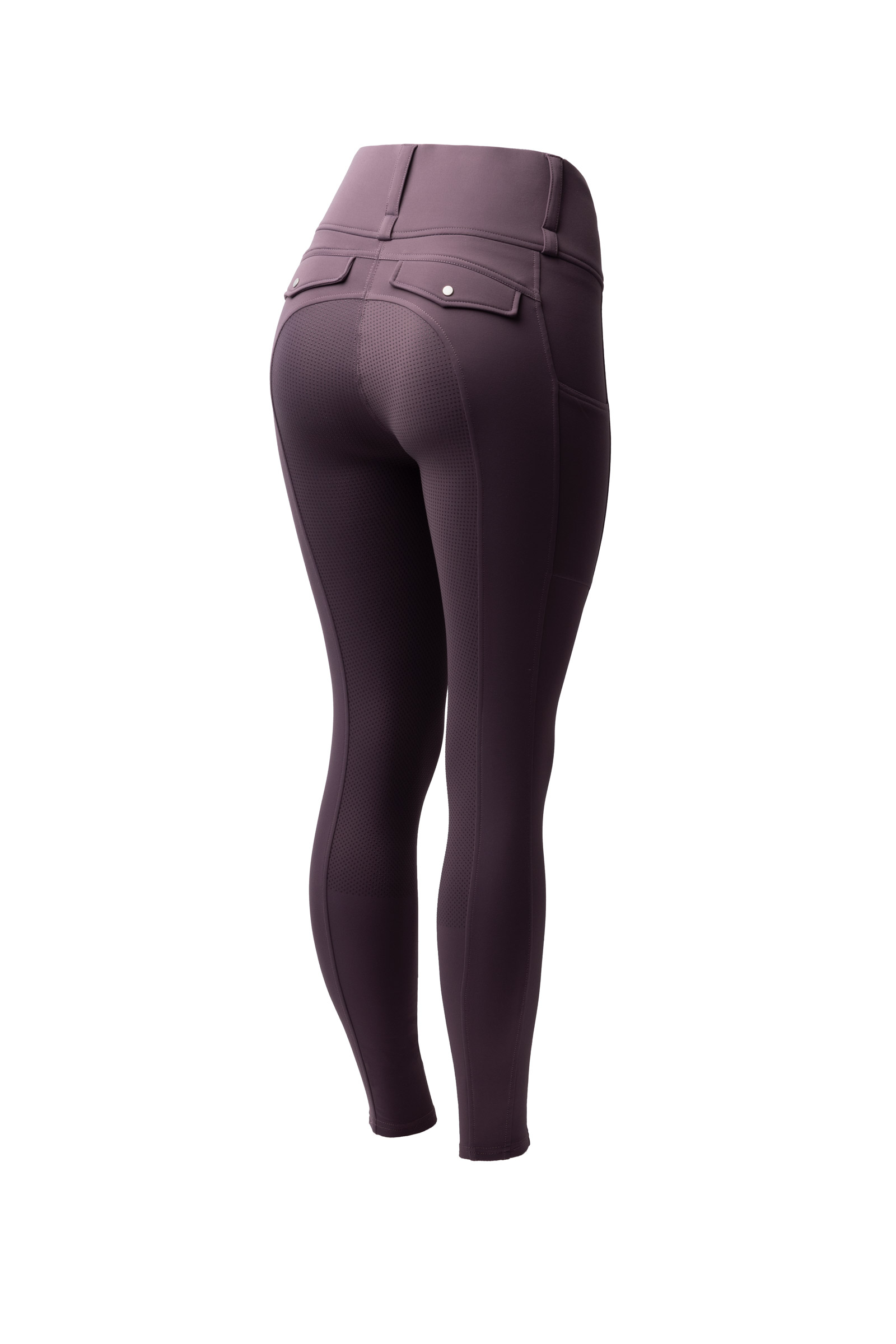 Flint purple Horze Anya Hybrid Termotights z Fullgripem