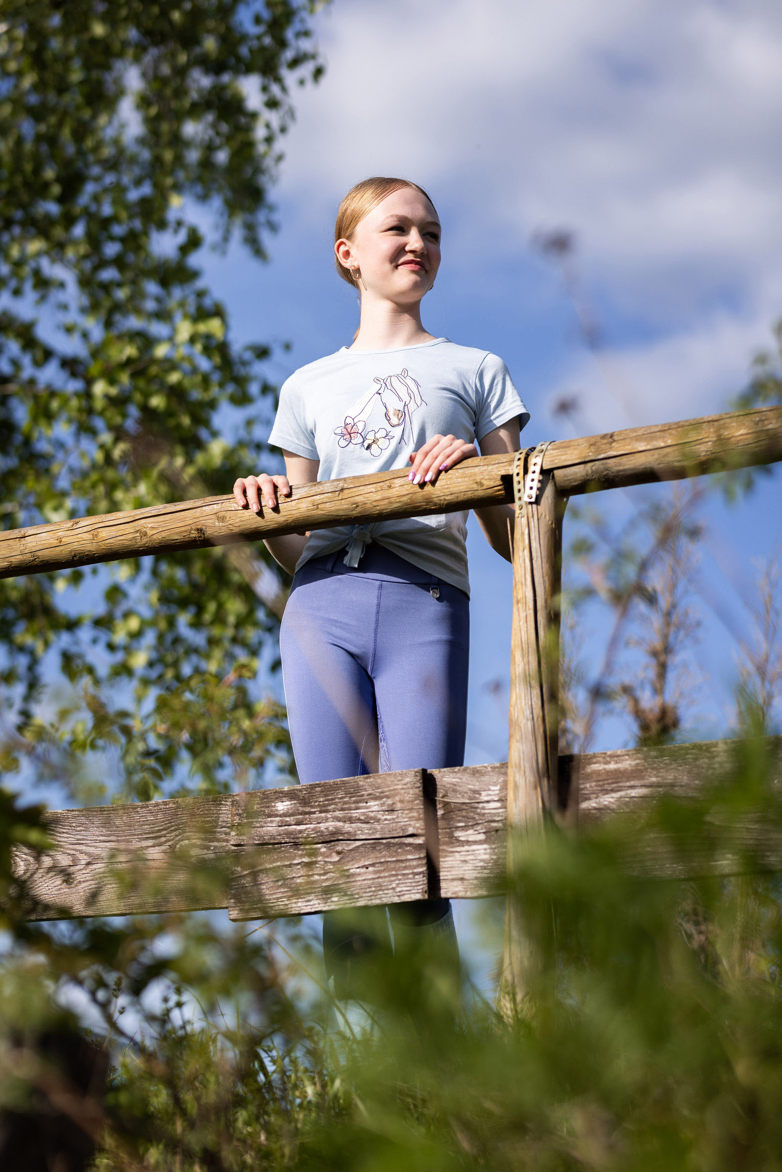 T-shirt dziecięcy Horze Soena