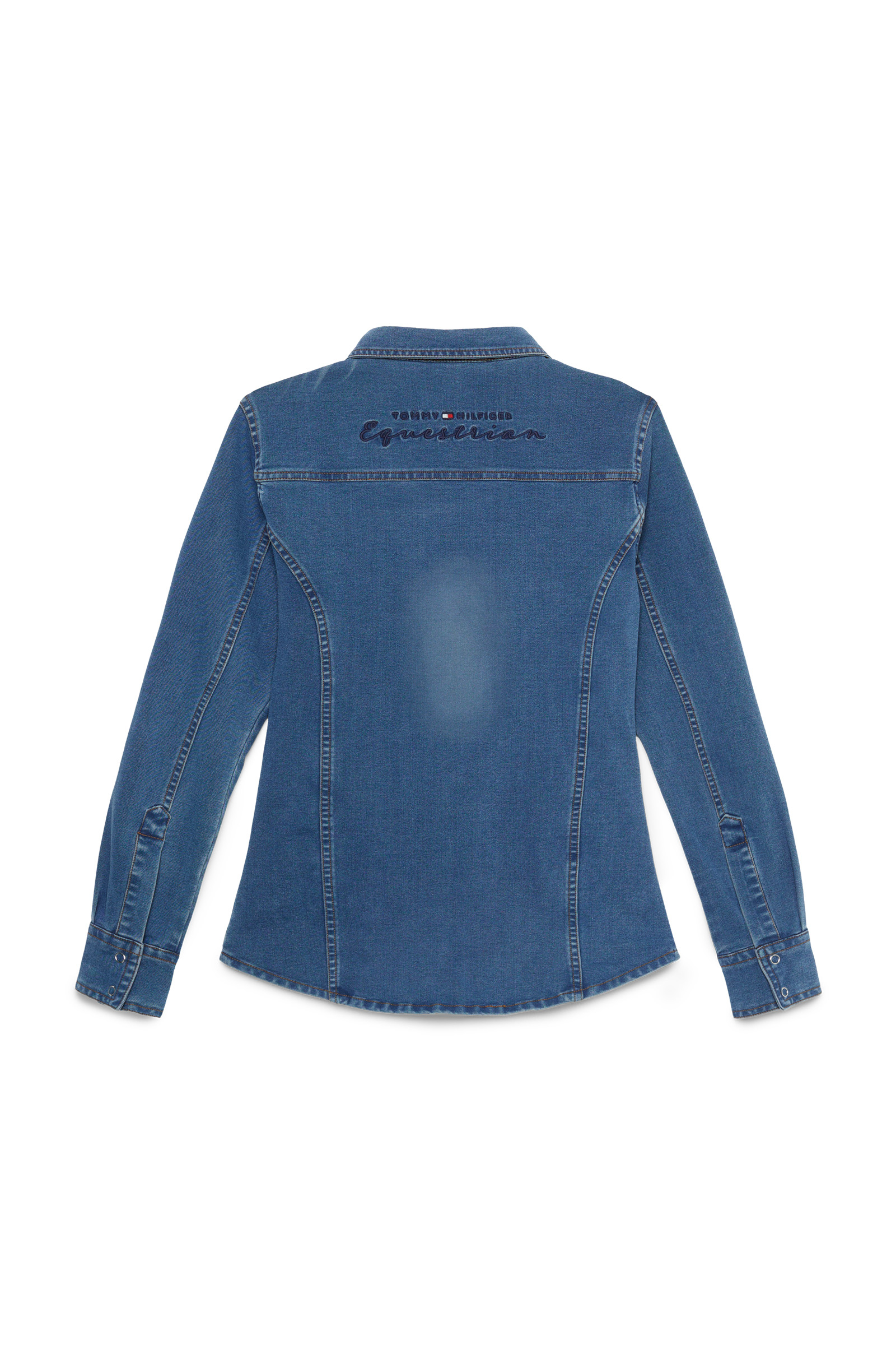 Tommy Hilfiger Equestrian Woodside Stretch Koszula z dżinsu