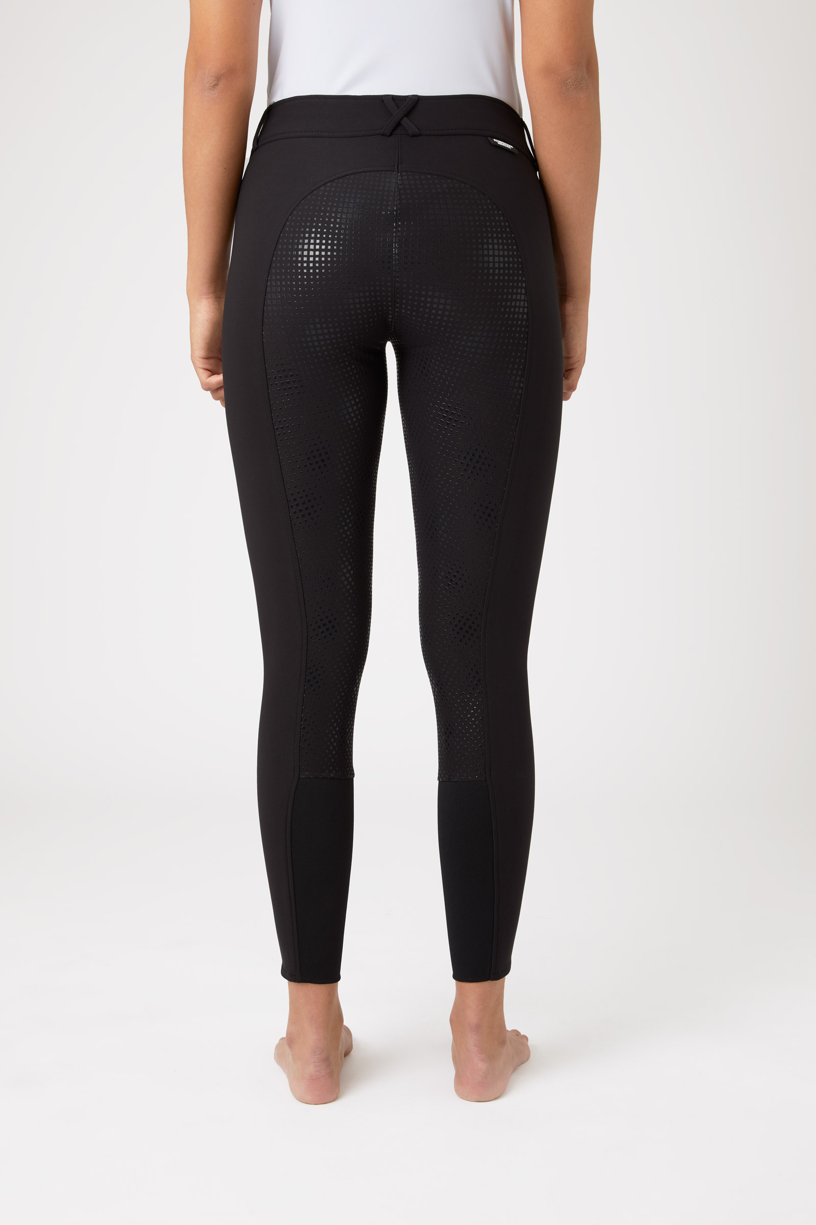 Horze Grand Prix damskie bryczesy z pełnym silikonowym lejem, UPF 50+