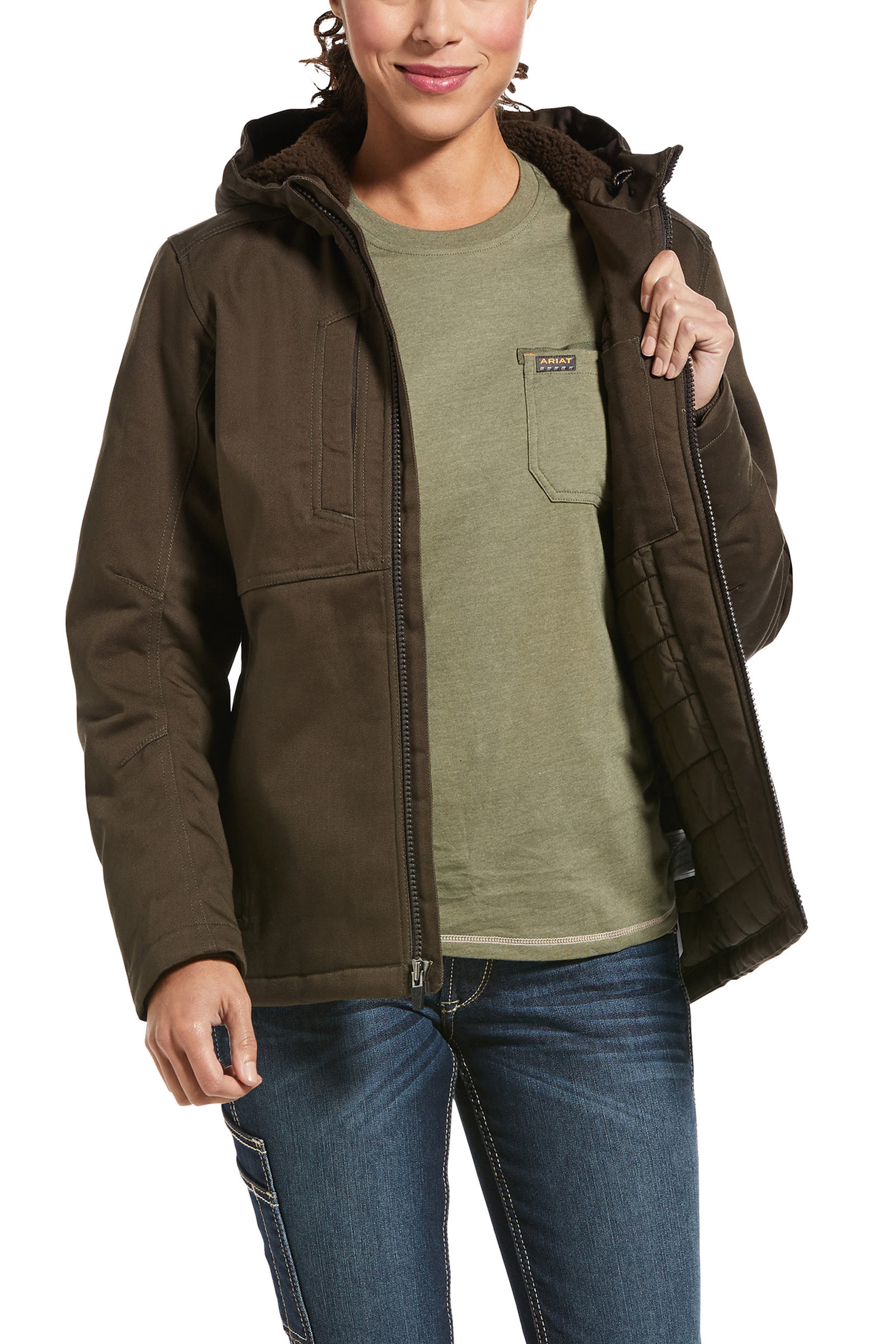 Ariat Rebar DuraCanvas Damska kurtka ocieplana